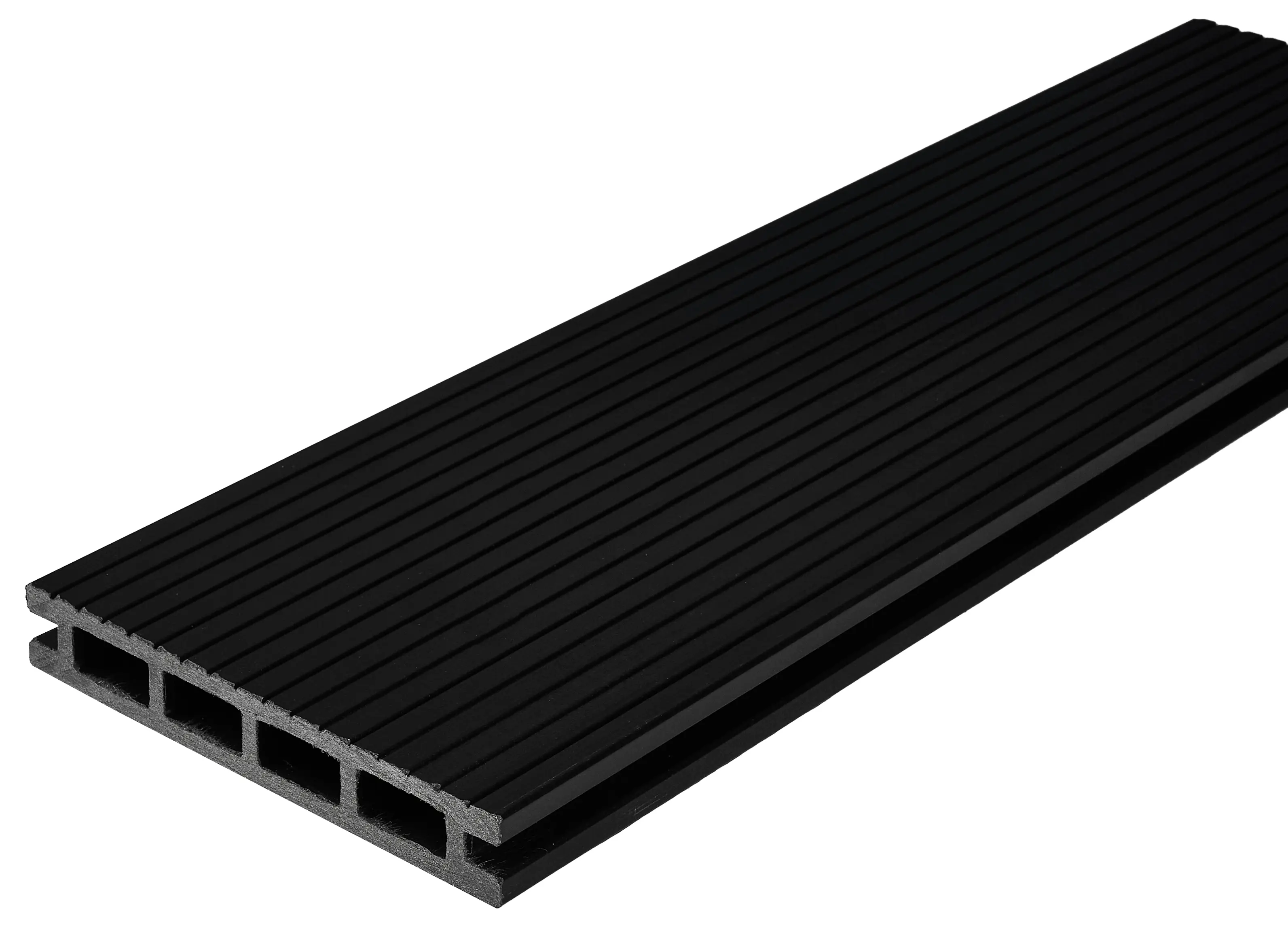 Изображение товара Террасная доска ДПК Groentec цвет Антрацит 145x25x4000 мм 0.58 м²