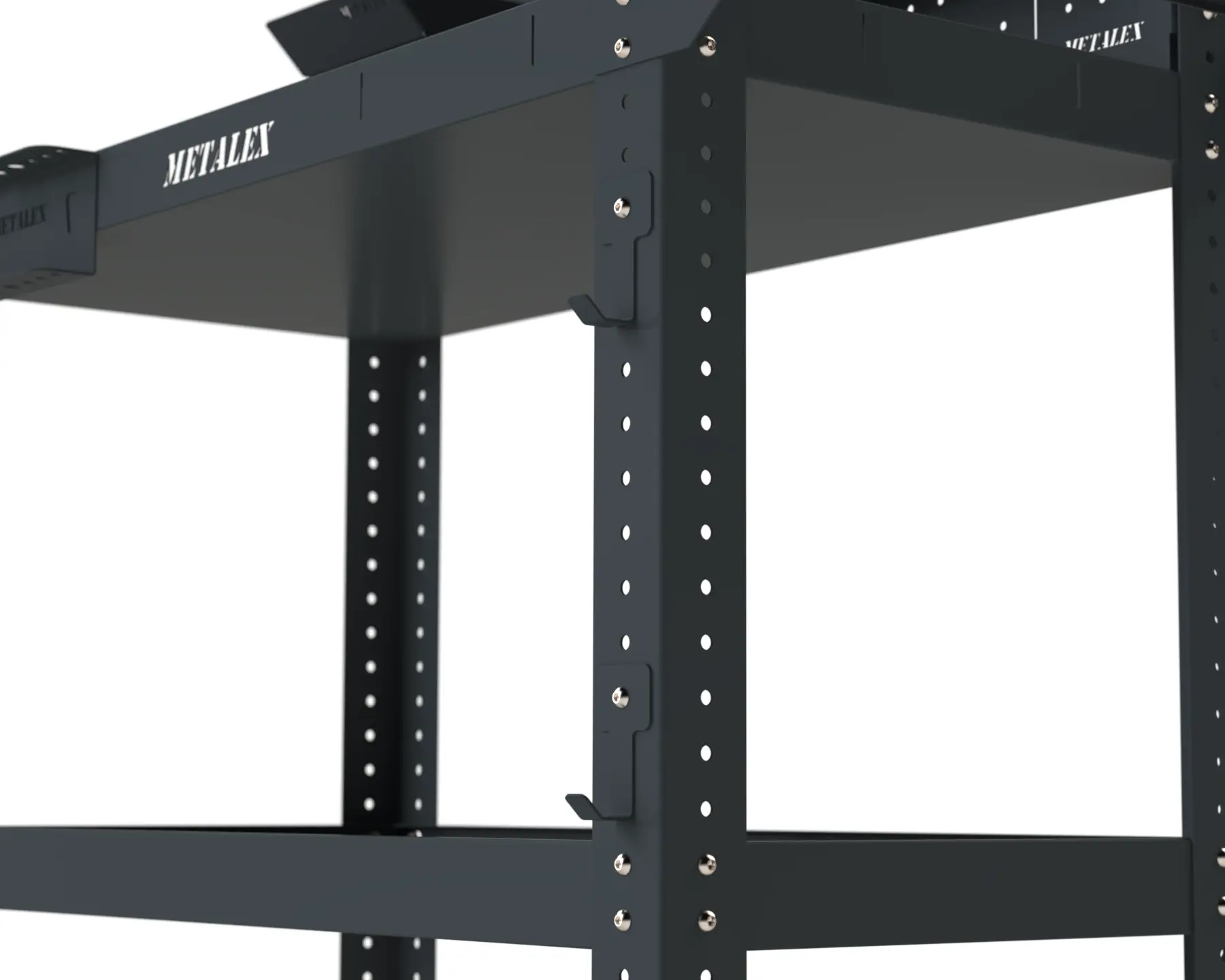 Изображение товара Тележка инструментальная Metalex Тип 4 950x450x900 мм 3 полки с аксессуарами