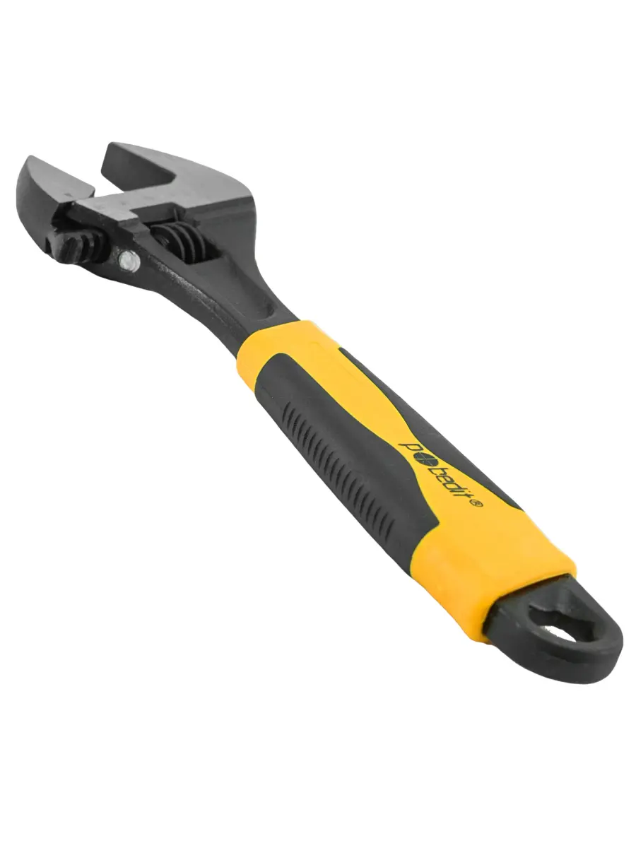 Изображение товара Ключ разводной Pobedit 2777025 регулируемый стальной с защитой от коррозии 30 мм