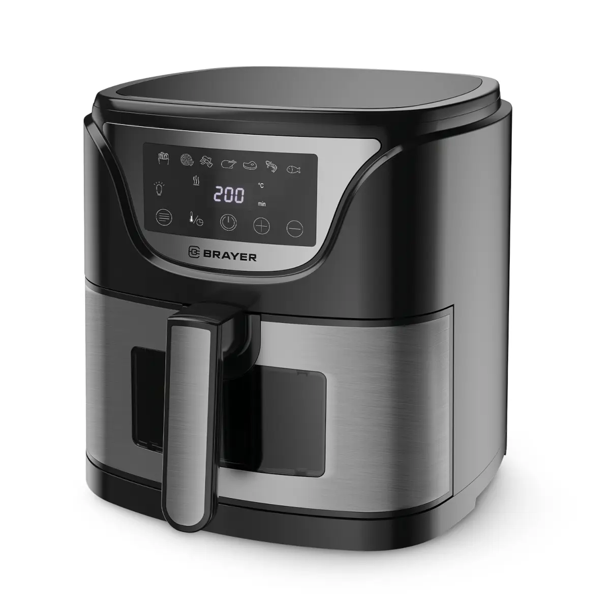 Изображение товара Аэрогриль BRAYER BR2037 1500 Вт с сенсорным управлением и 7 программ