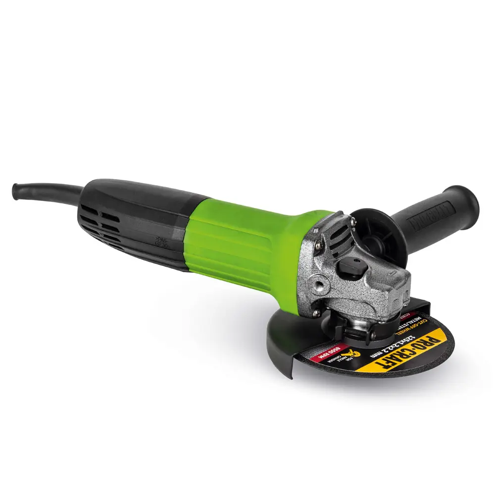 Изображение товара Углошлифовальная машина Procraft PW1100, 1100 Вт, диаметр 125 мм, с кейсом