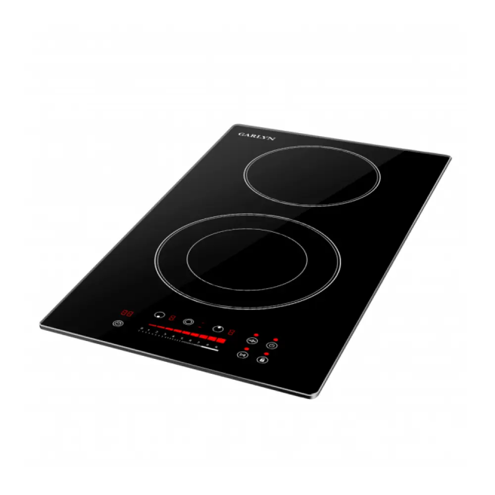 Изображение товара Электрическая варочная панель Garlyn H-200 2 конфорки черный стеклокерамика 28.8 см