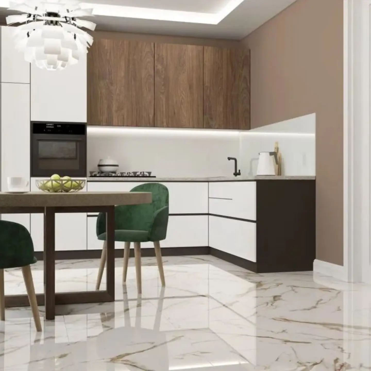 Изображение товара Керамогранит Primavera Royal Spring 60x60 см под белый мрамор, полированный