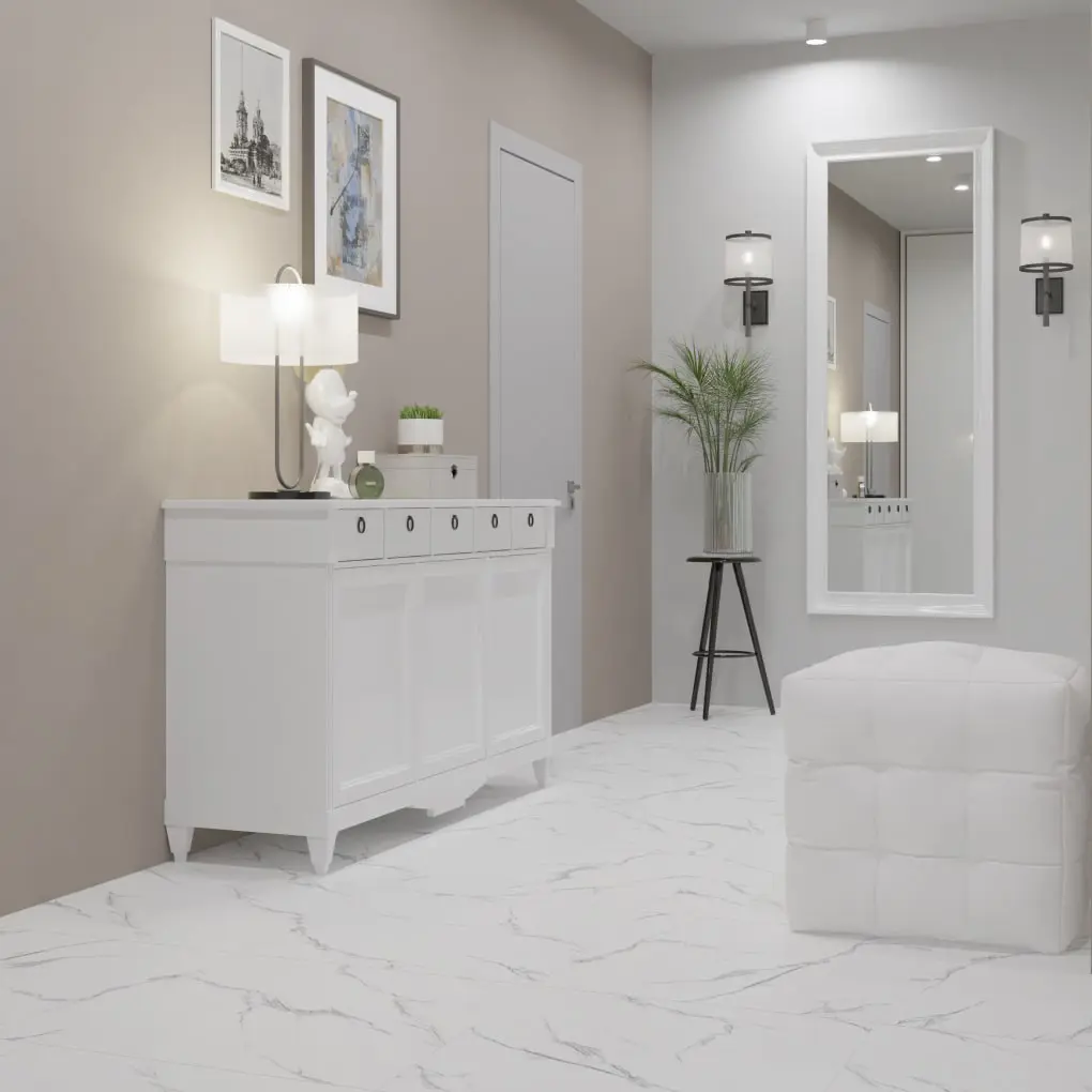 Изображение товара Керамогранит Primavera Royal spring 44889 60x60см цвет белый мрамор матовый