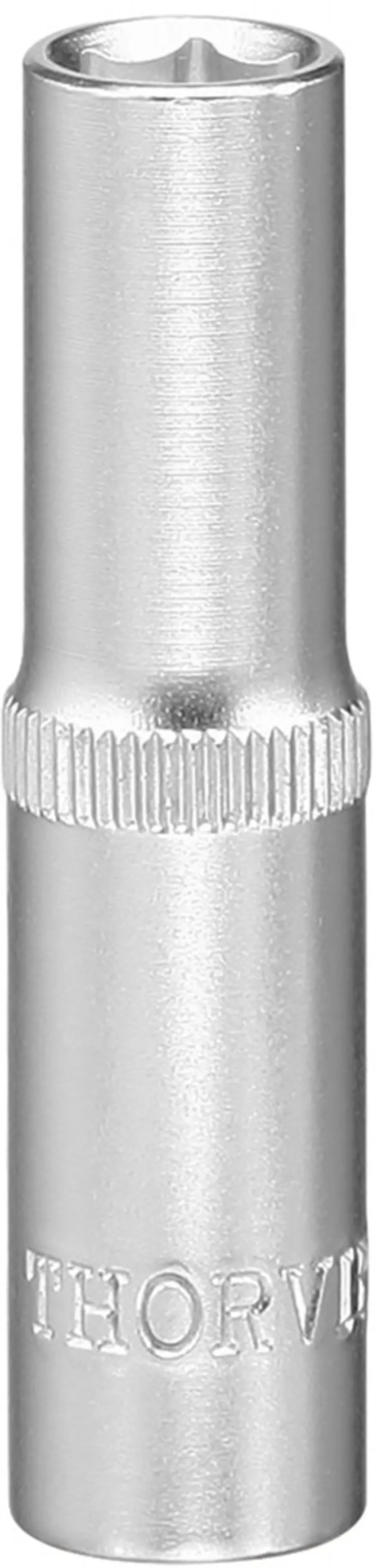 Изображение товара Торцевая головка удлиненная шестигранная Thorvik S11S21080 1/4 дюйма 8 мм
