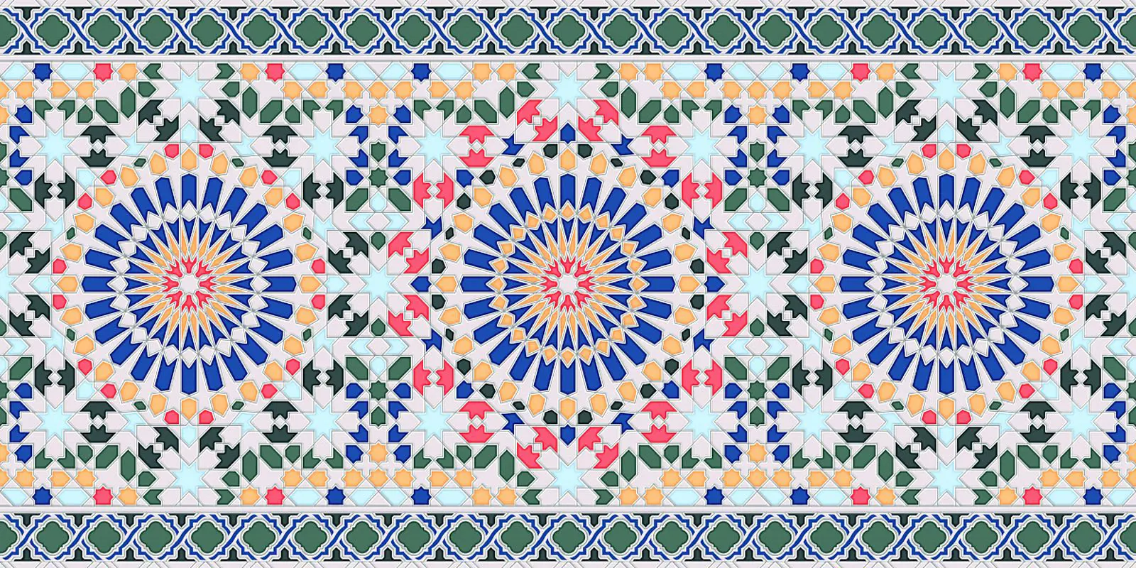 Изображение товара Керамическая плитка Kerlife Menara 63x31.5см разноцветная для стен интерьера