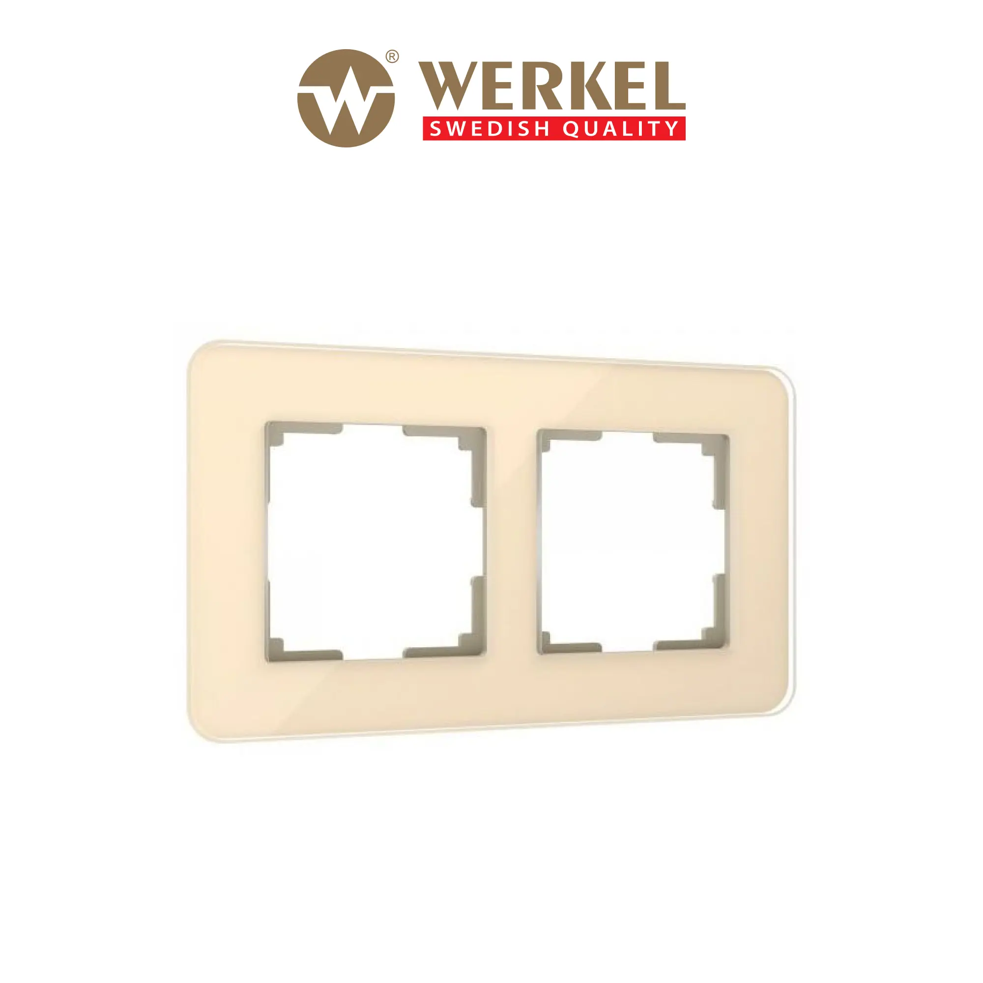 Изображение товара Рамка для розеток и выключателей Werkel Elite W0022443 2 поста цвет айвори