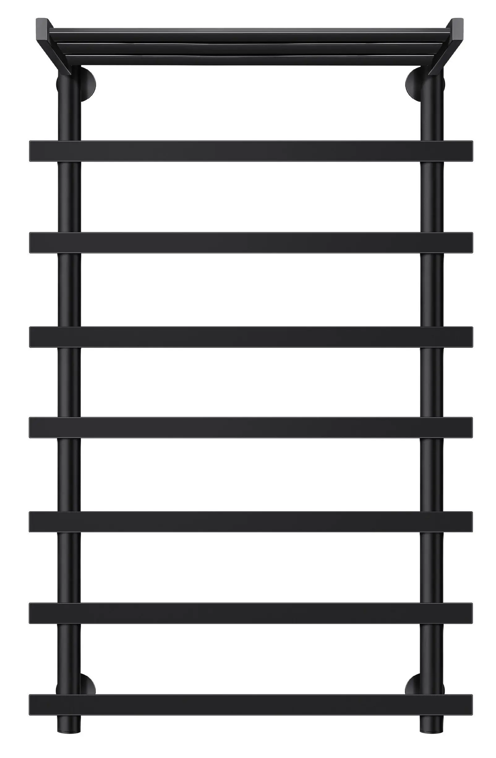 Изображение товара Водяной полотенцесушитель Secado Понтида 1 сп 1000x600 мм черный матовый