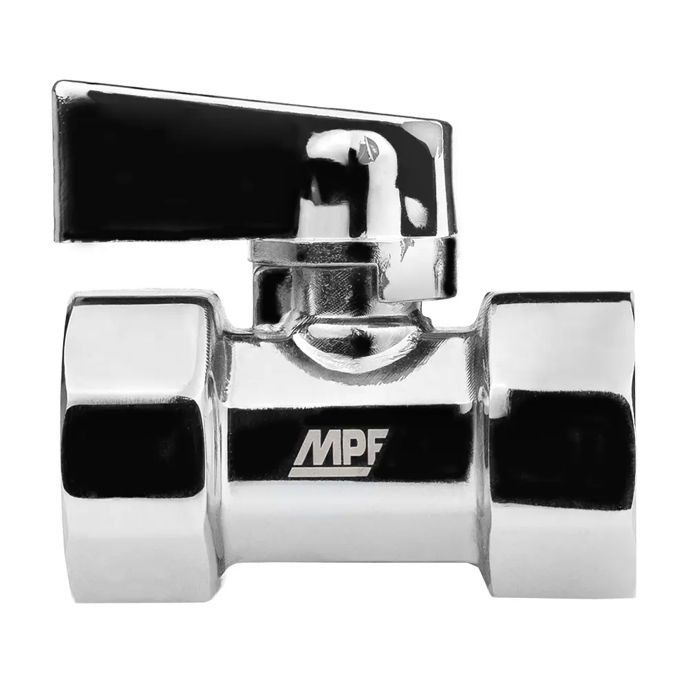 Изображение товара Кран шаровой прямой MPF DN15 PN24 1/2" ВР латунь ручка флажок