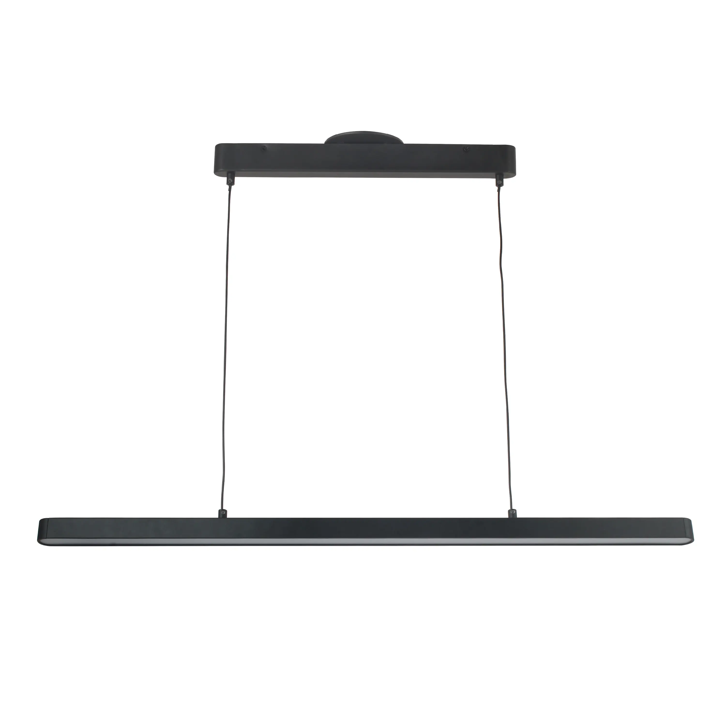 Изображение товара Светильник подвесной светодиодный Kumba 20 м² черный с теплым белым светом