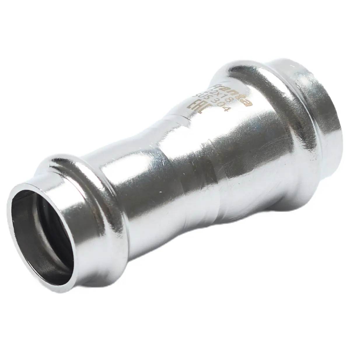 Изображение товара Муфта переходная Franta 18x28 мм ВПр нержавеющая сталь Aisi 304 V22818000