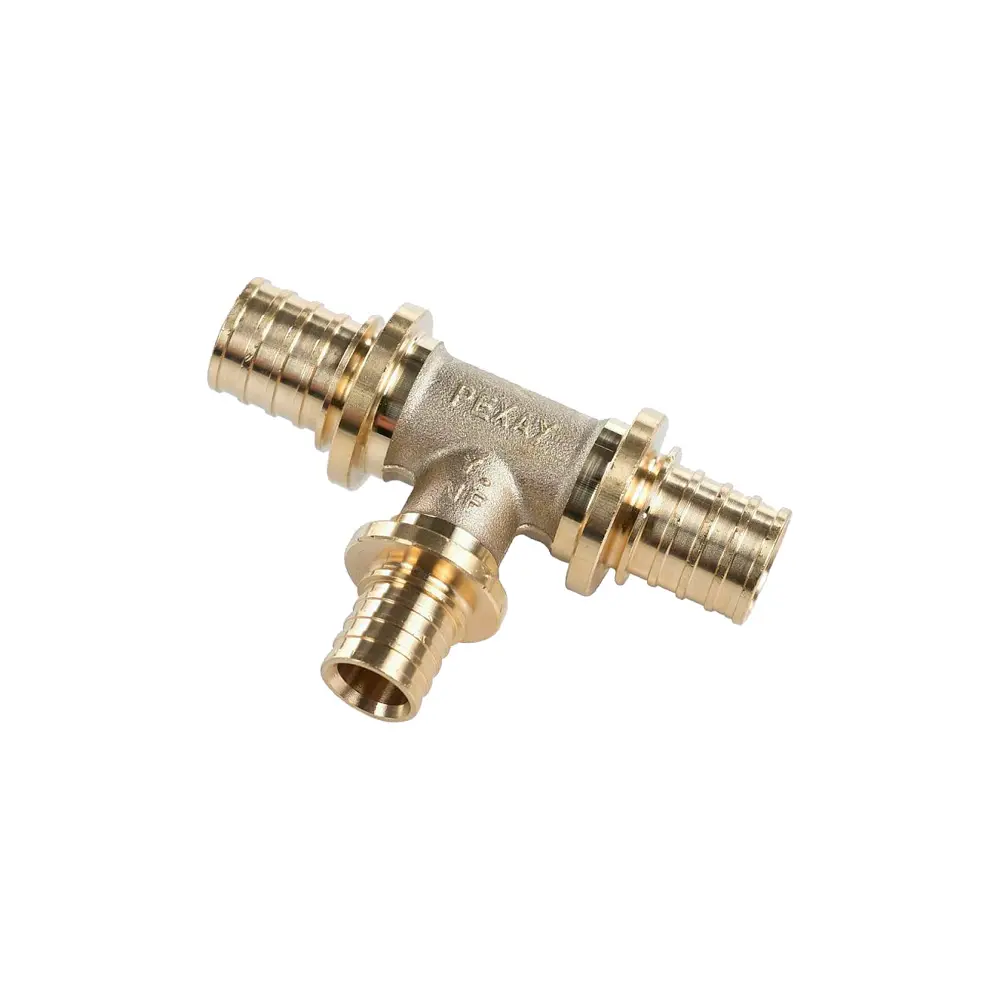 Изображение товара Тройник переходной латунь 25x20x16 мм для водоснабжения и отопления РЕХАУ