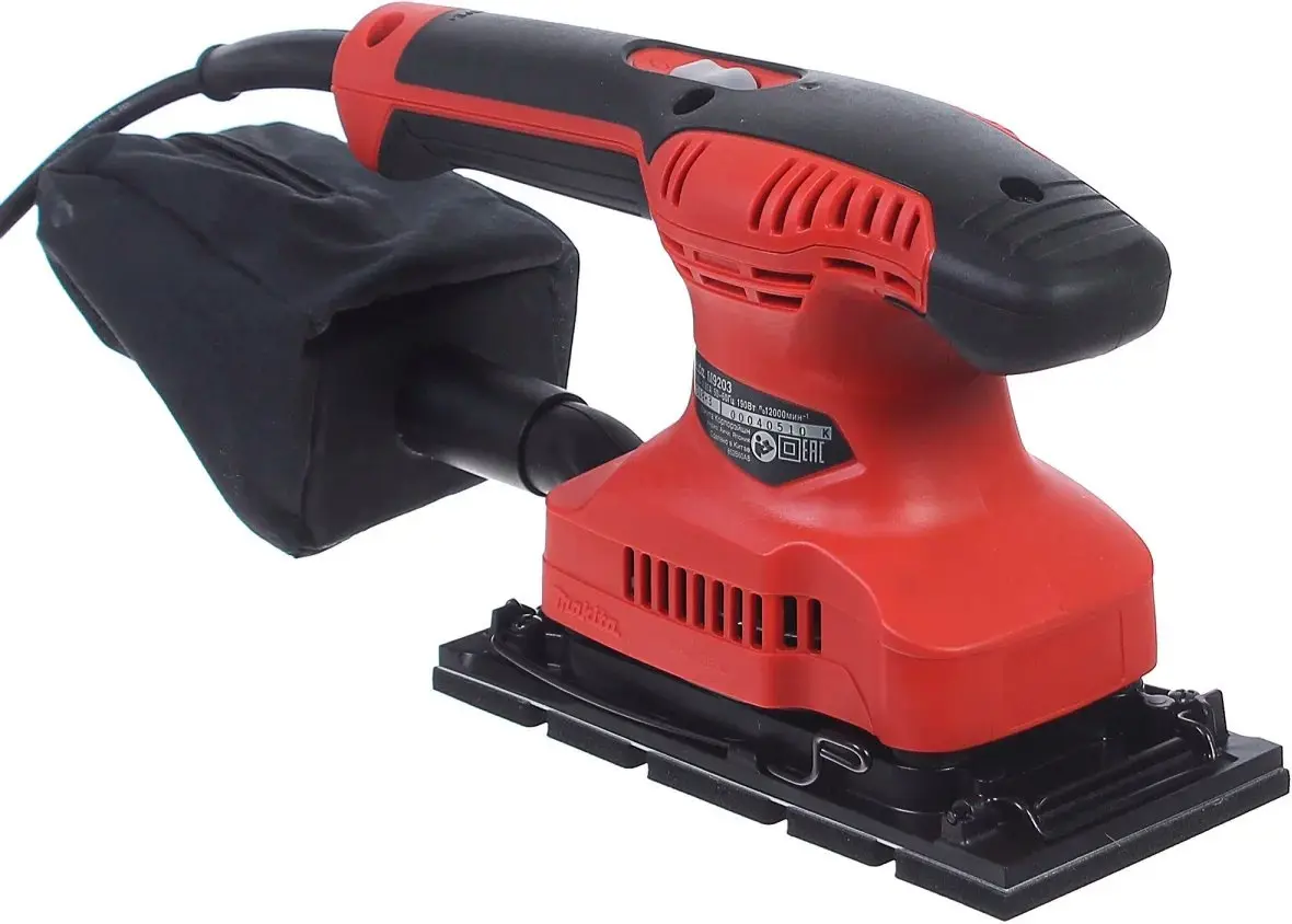 Изображение товара Вибрационная шлифмашина Makita M9203 190 Вт для домашнего и профессионального использования