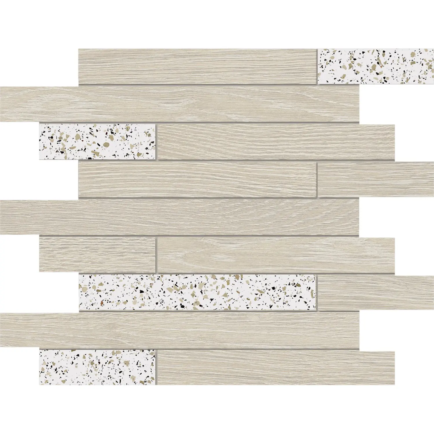 Изображение товара Декоративная мозаика Estima Cosmos 30x35 см белая для внутренней отделки