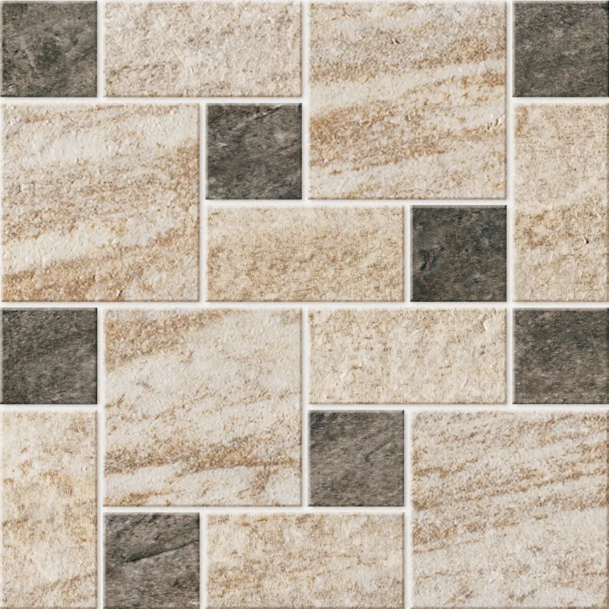 Изображение товара Декоративная мозаика из керамогранита ESTIMA 30x30 см Разноцветная для интерьера и фасада