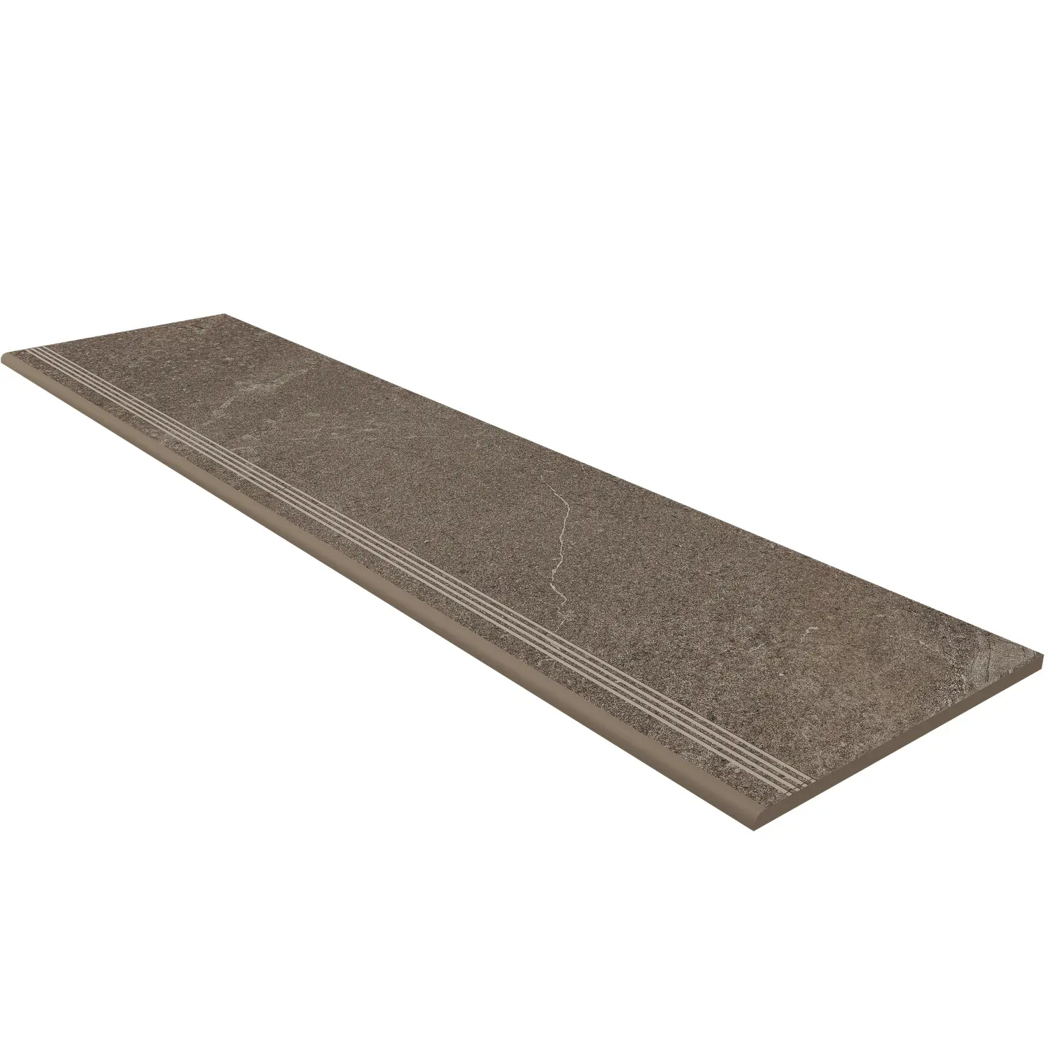 Изображение товара Ступень керамогранитная Estima Gabbro GB03 30х120 серый для лестниц и пола