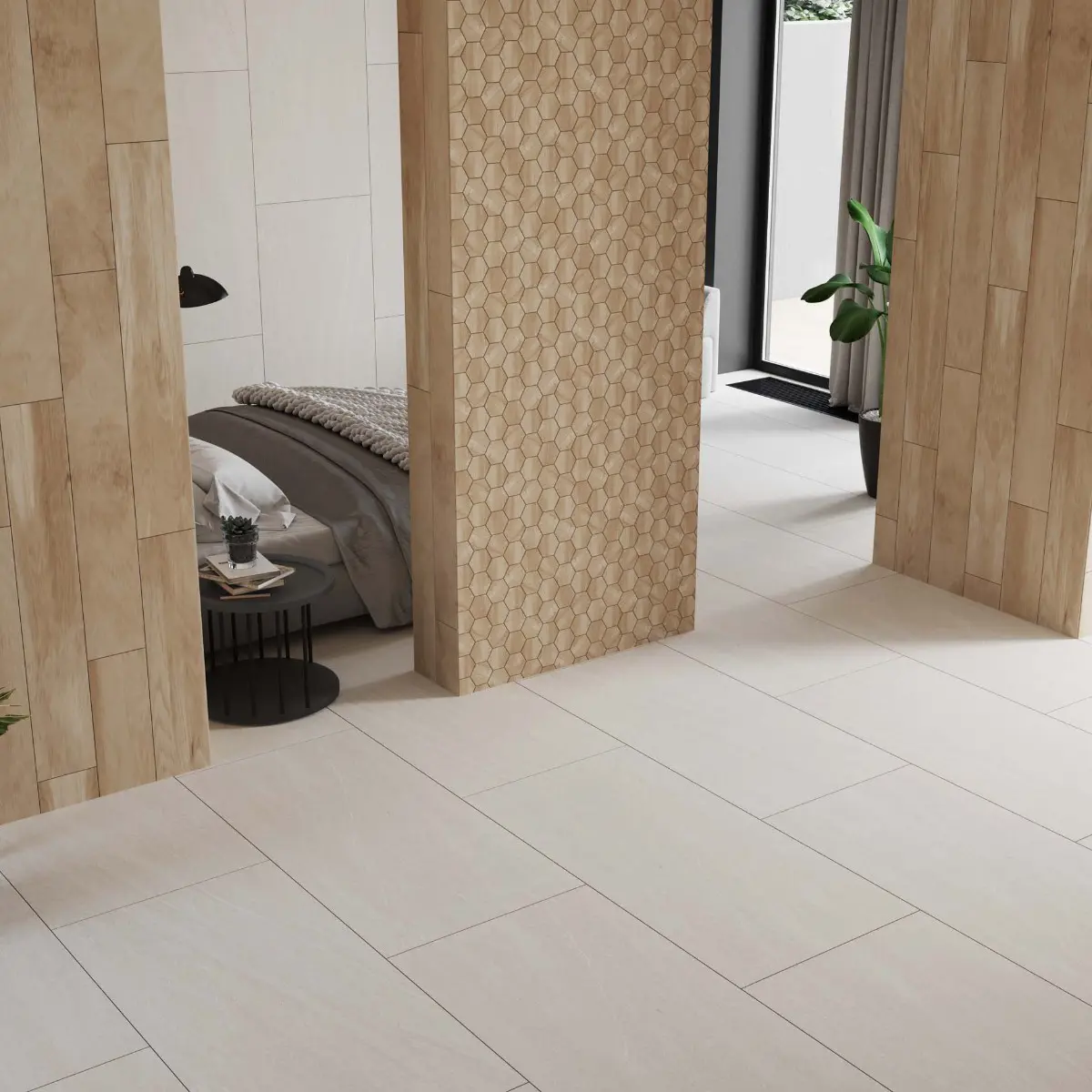 Изображение товара Керамогранит Estima Gabbro 60x120 см белый для пола и стен внутренний и наружный