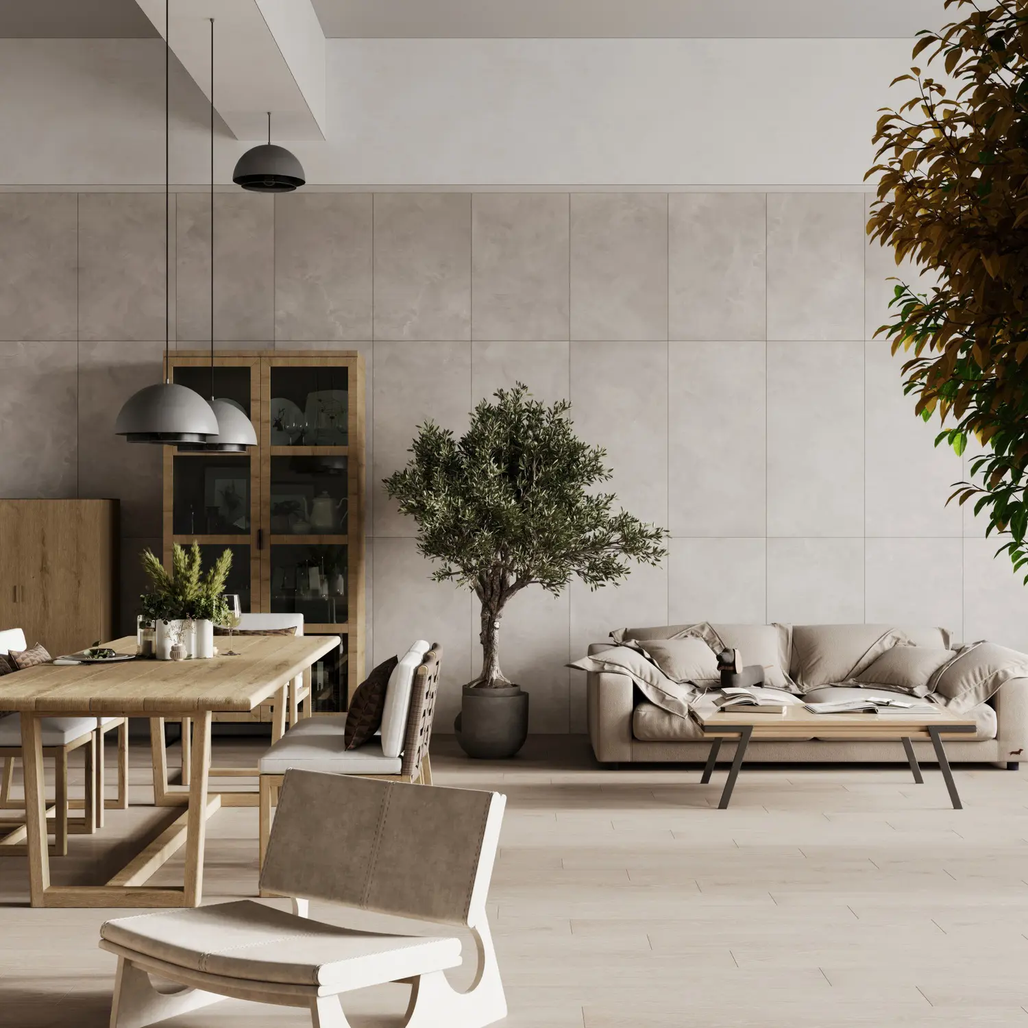 Изображение товара Керамогранит Estima Graffito GF01 60x120 см серый универсальный для пола и стен