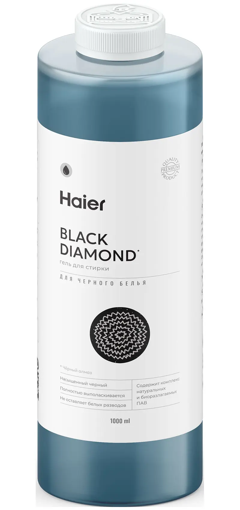 Изображение товара Гель для стирки Haier Черный алмаз для черного белья 1 л