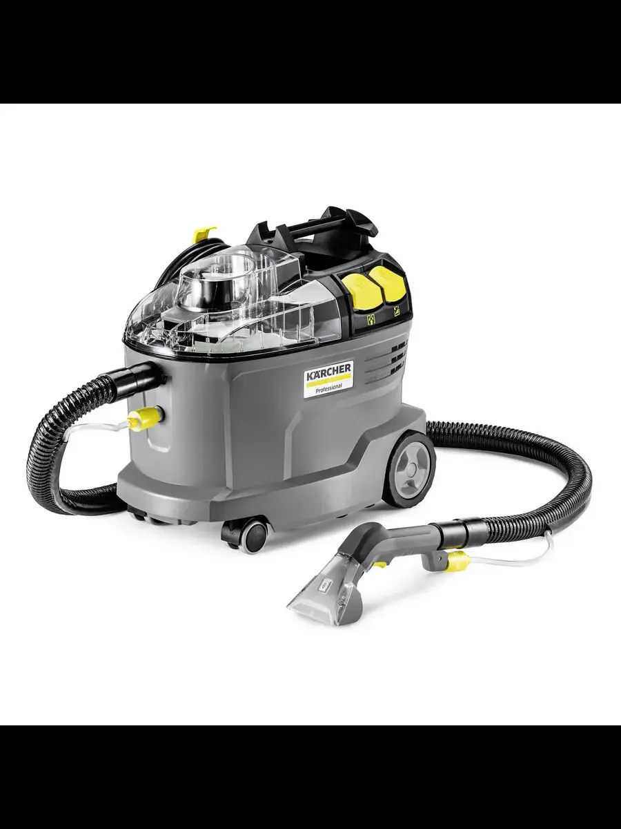 Изображение товара Пылесос моющий Karcher Puzzi 8/1 мощность 1200 Вт 7 л для пола мебели и авто