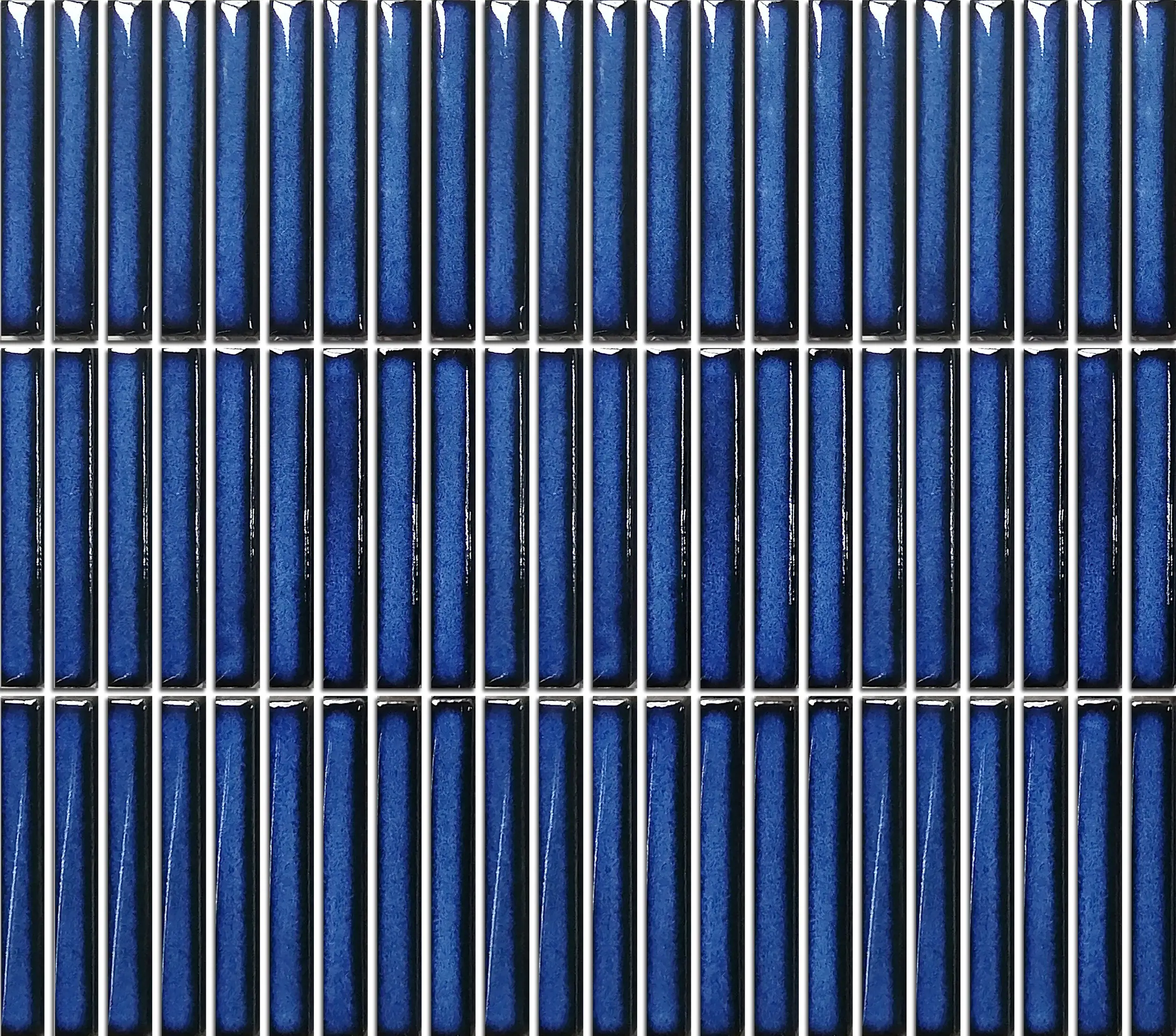 Изображение товара Керамическая мозаика NSmosaic R-351 30.8x28.2 см Глянцевая Синий