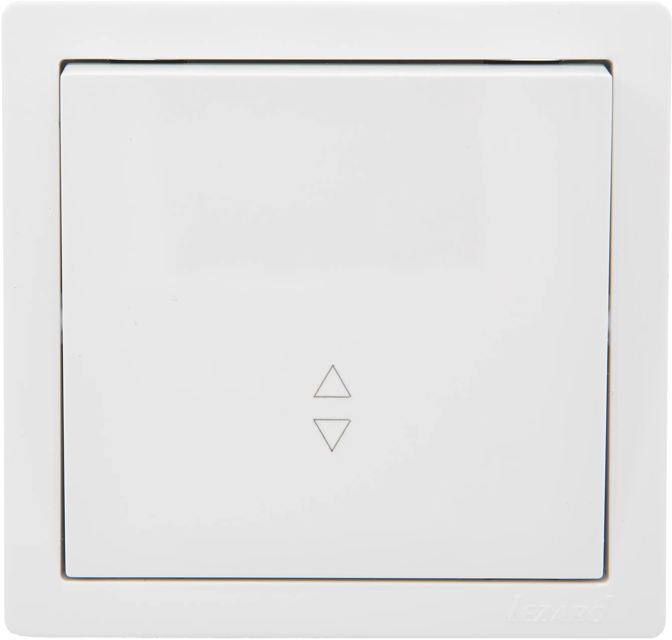 Изображение товара Выключатель проходной накладной Lezard Leto 1 клавиша белый