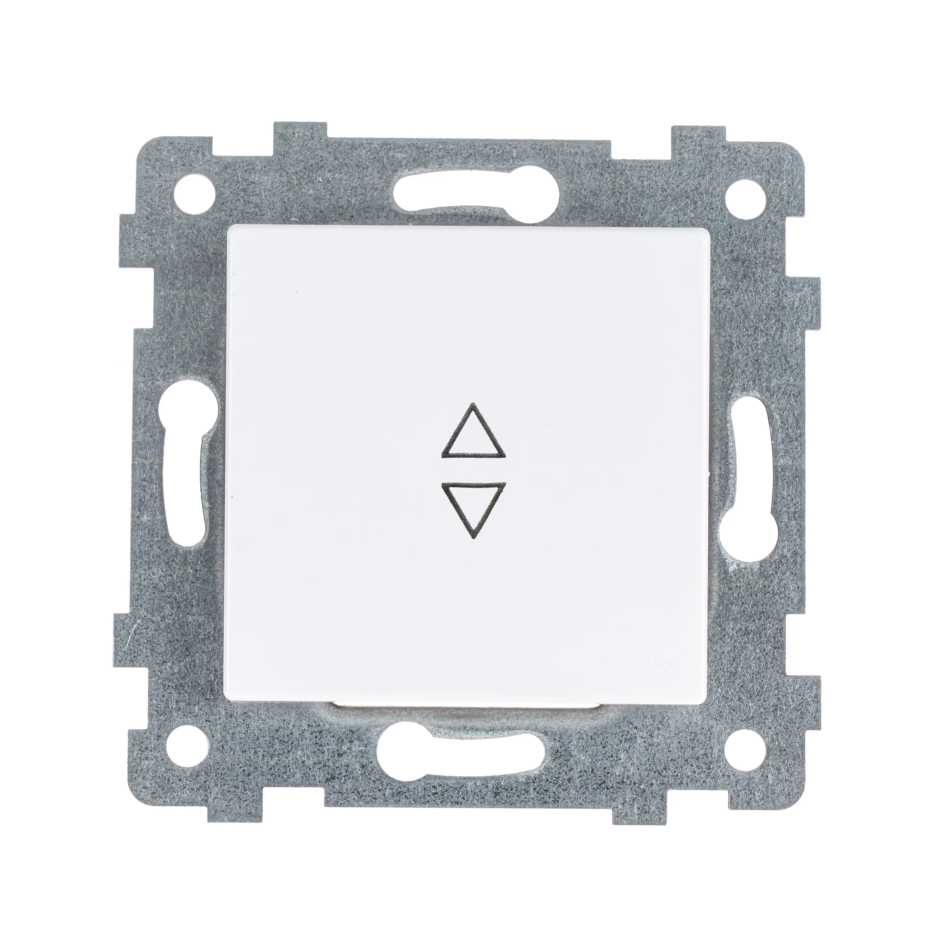 Изображение товара Переключатель встраиваемые Кунцево-электро Аксиома 121045 без заземления цвет белый