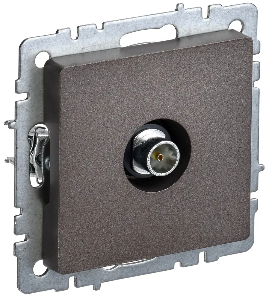 Изображение товара Розетка встраиваемая Iek Brite BR-A10-O-K45 цвет бронза