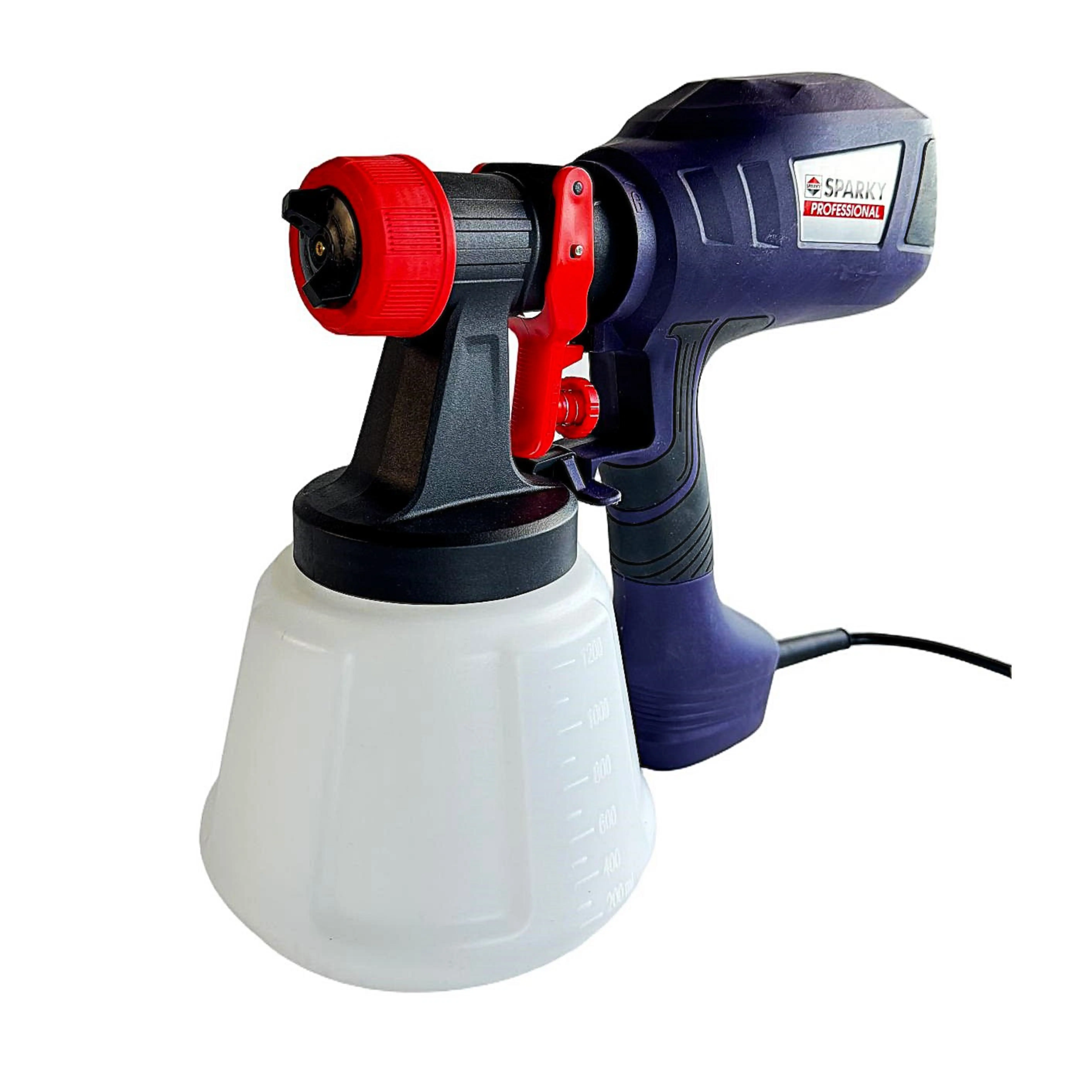 Изображение товара Краскораспылитель Sparky PS 600Е 600Вт 1.2л латунные сопла для профессиональных малярных работ
