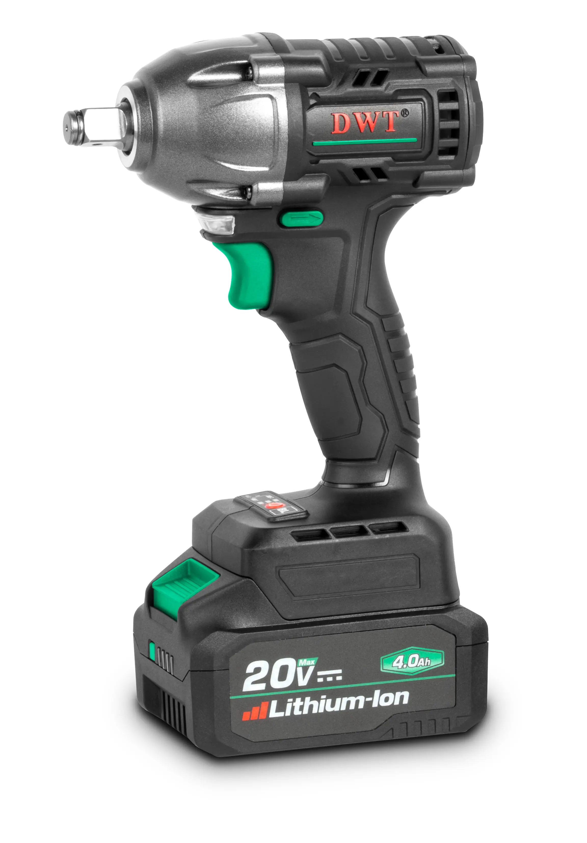 Изображение товара Гайковерт аккумуляторный DWT ABWP-20 HDN-4C2 BMC, 20 В, 500 Нм