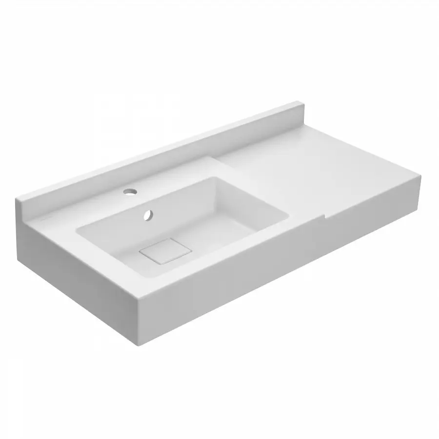 Изображение товара Раковина мебельная Aquaton Сакура 100 100см цвет белый