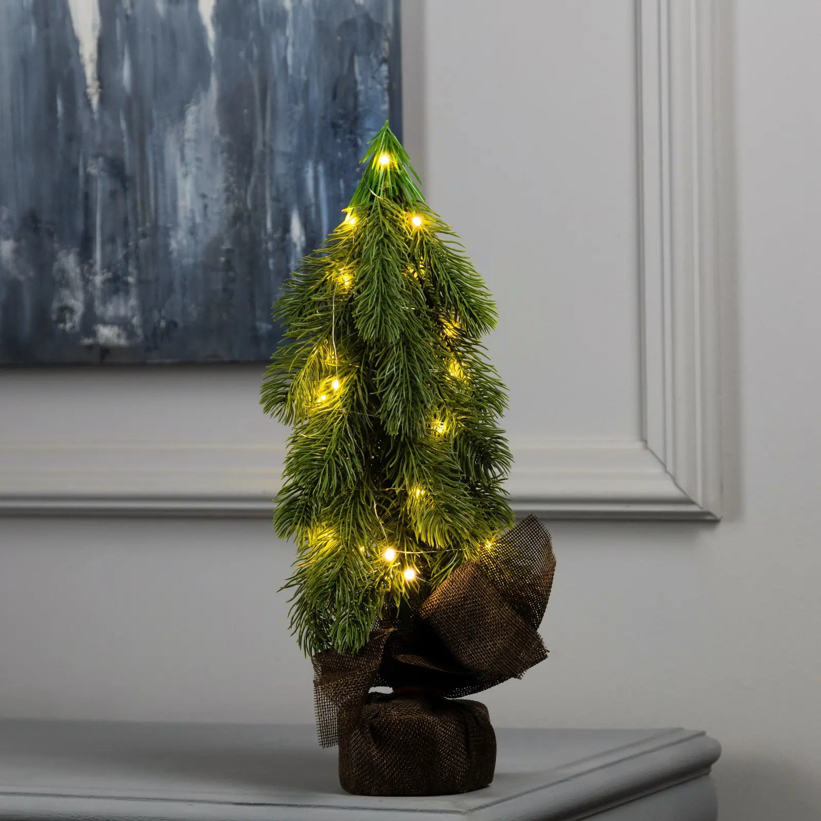 Изображение товара Светящаяся электрическая фигура Luazon Lighting Пихта 10487822 h 36 см