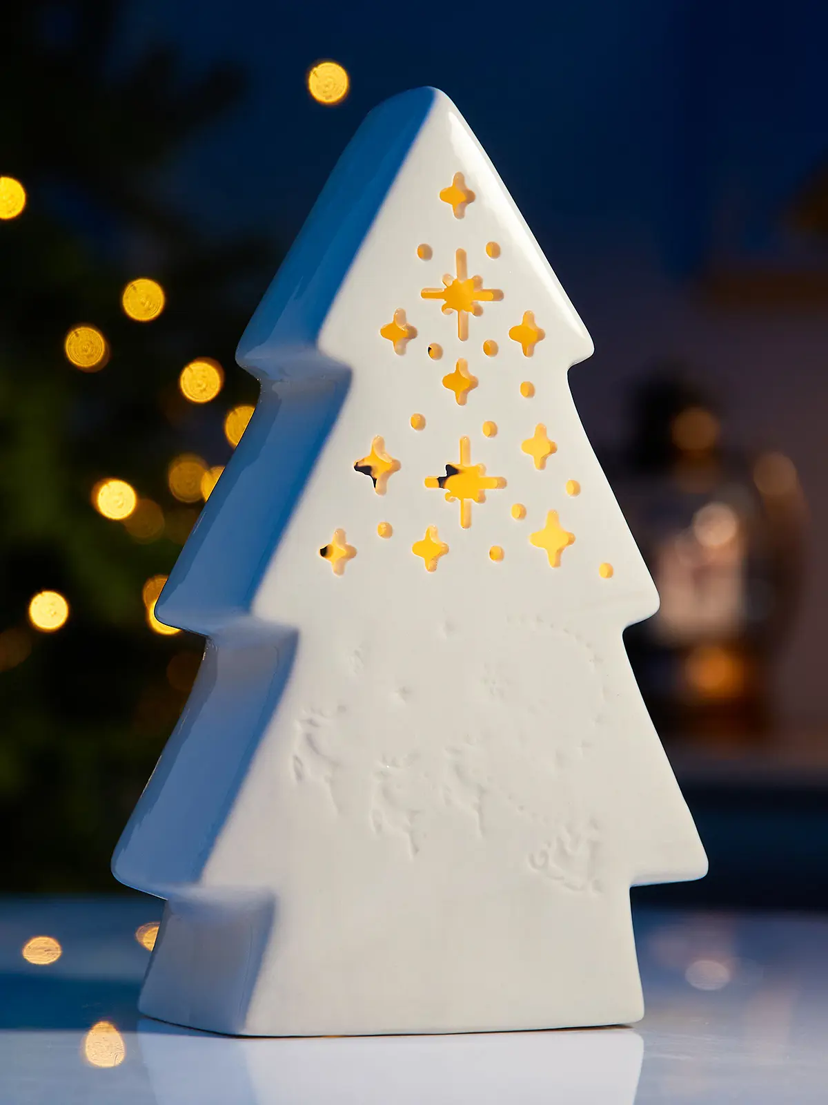 Изображение товара Светящаяся электрическая фигура Luazon Lighting Волшебная елочка 10502275 h 20.6 см