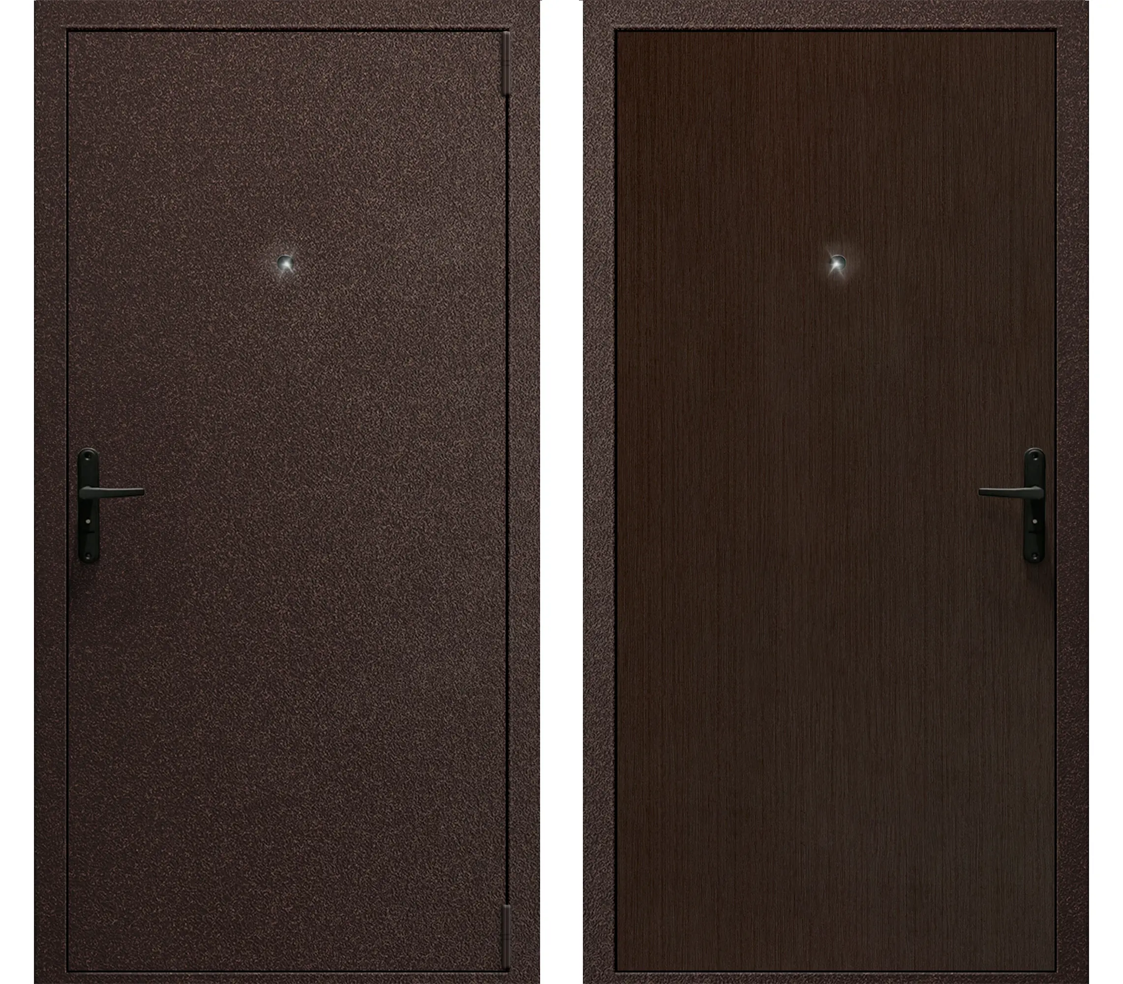 Изображение товара Входная дверь ТАКТ-ТАЙМ Комфорт Лайт 8 правый 180x70 см антик медь венге темный