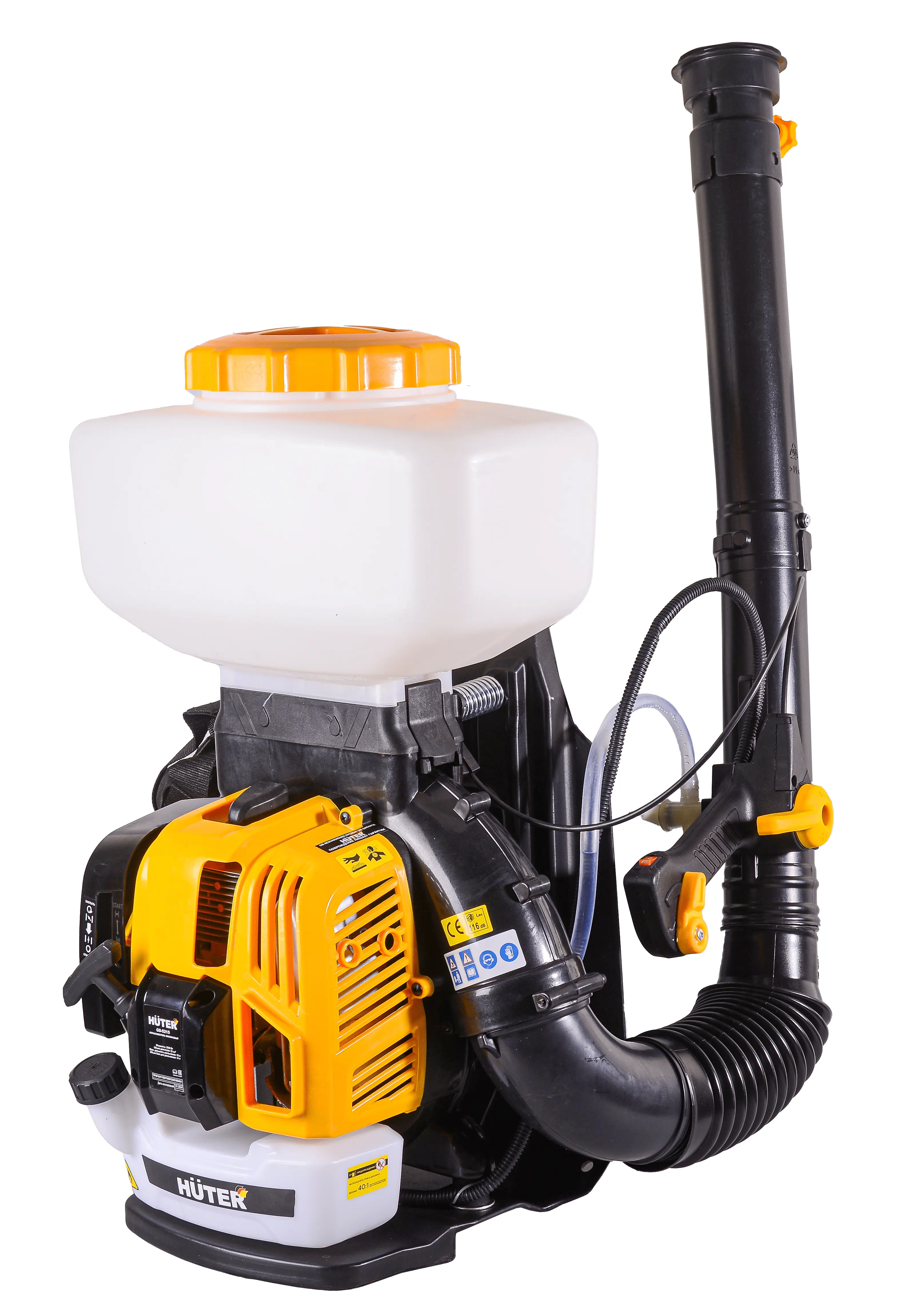 Изображение товара Опрыскиватель бензиновый для растений и декоративных кустов ранцевый Huter GS-5215 14 л 2.7 л.с.