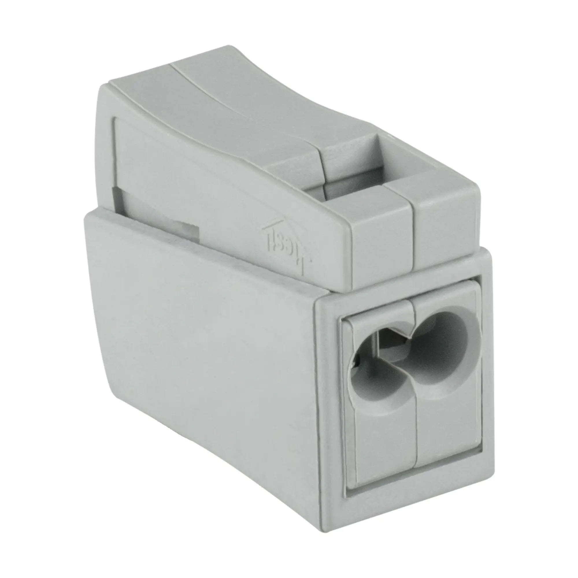 Изображение товара Клеммы соединительные монтажные Duwi СМК 224-112 2-проводные 1.0-2.5X2/0,5-2.5мм² серые 5шт 26735 5