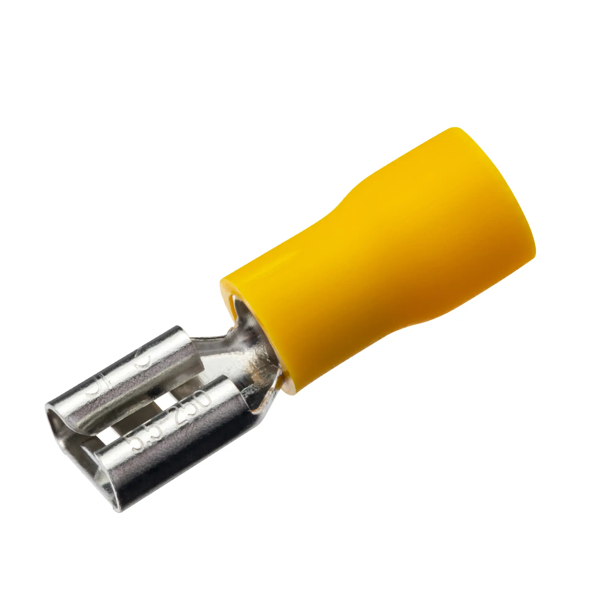 Изображение товара Разъем плоский изолированный мама Duwi 6-6.3 мм - набор 10 шт