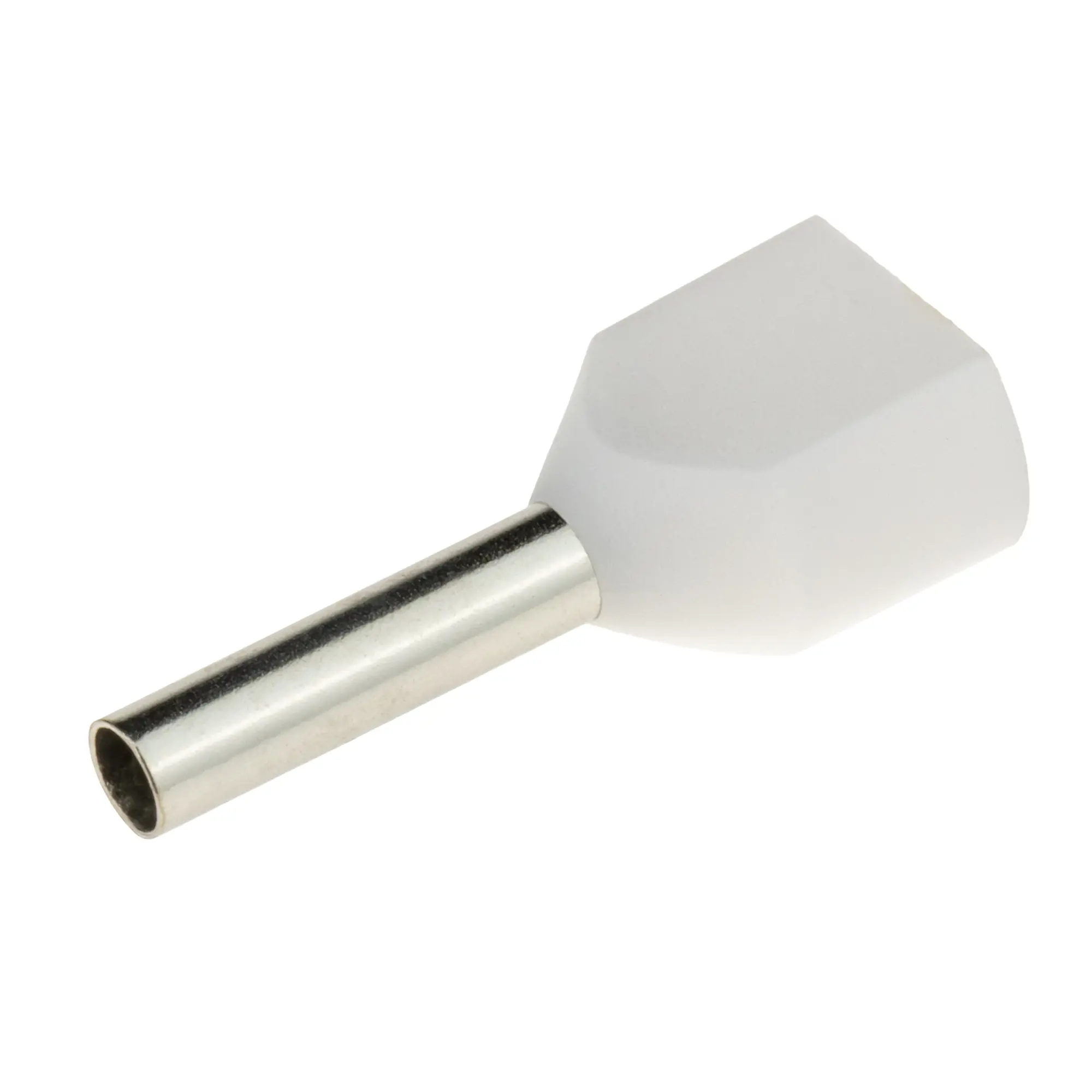 Изображение товара Наконечник-гильза Duwi НШВИ 2 0.75-8 мм белый 25 шт для кабельных соединений