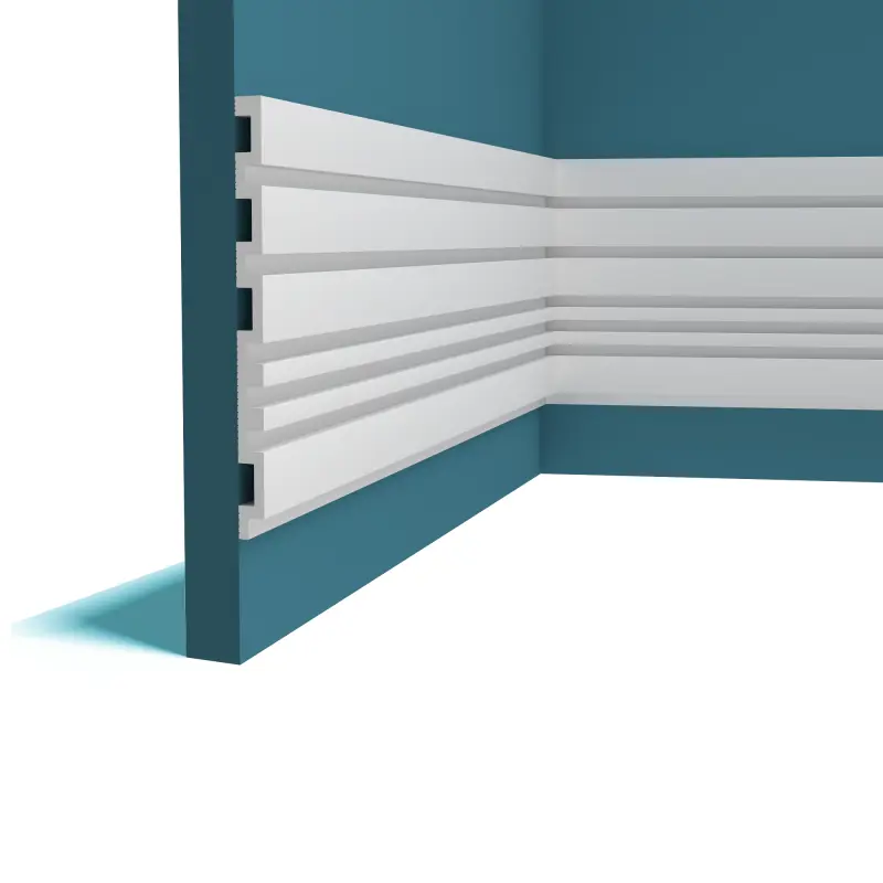 Изображение товара Стеновая панель 3D Перфект Plus PP-165 белый 2800x200x14мм 0.56м² 5шт