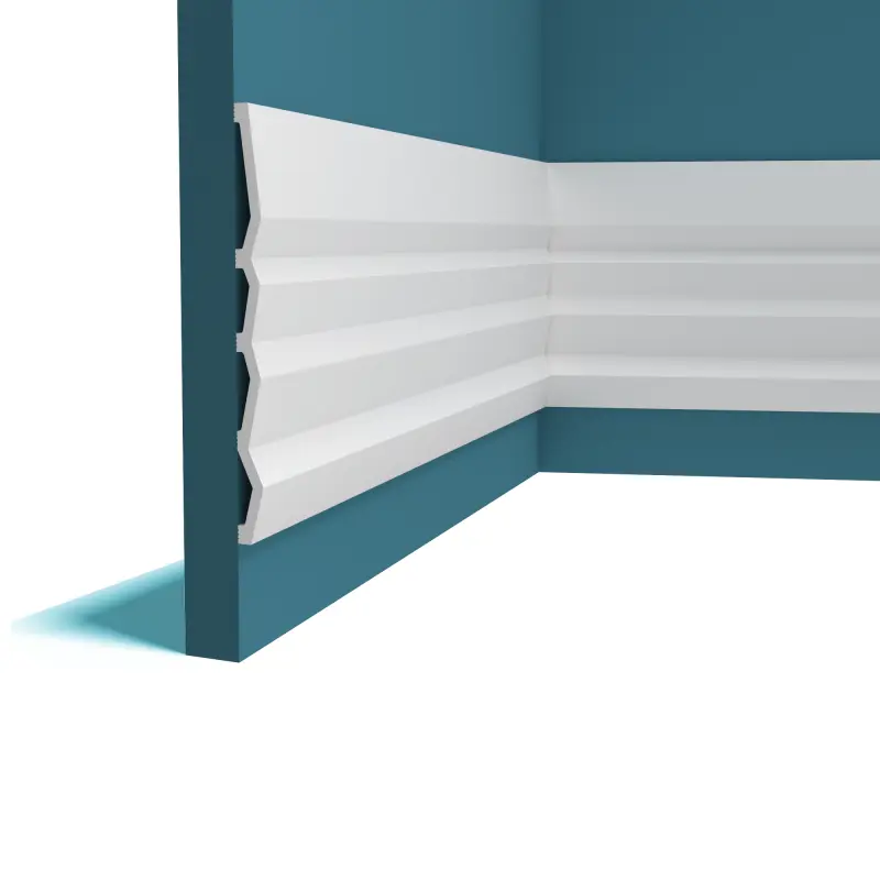 Изображение товара Стеновая панель 3D Перфект Plus PP-172 белый 2800x200x14мм 0.56м² 5шт