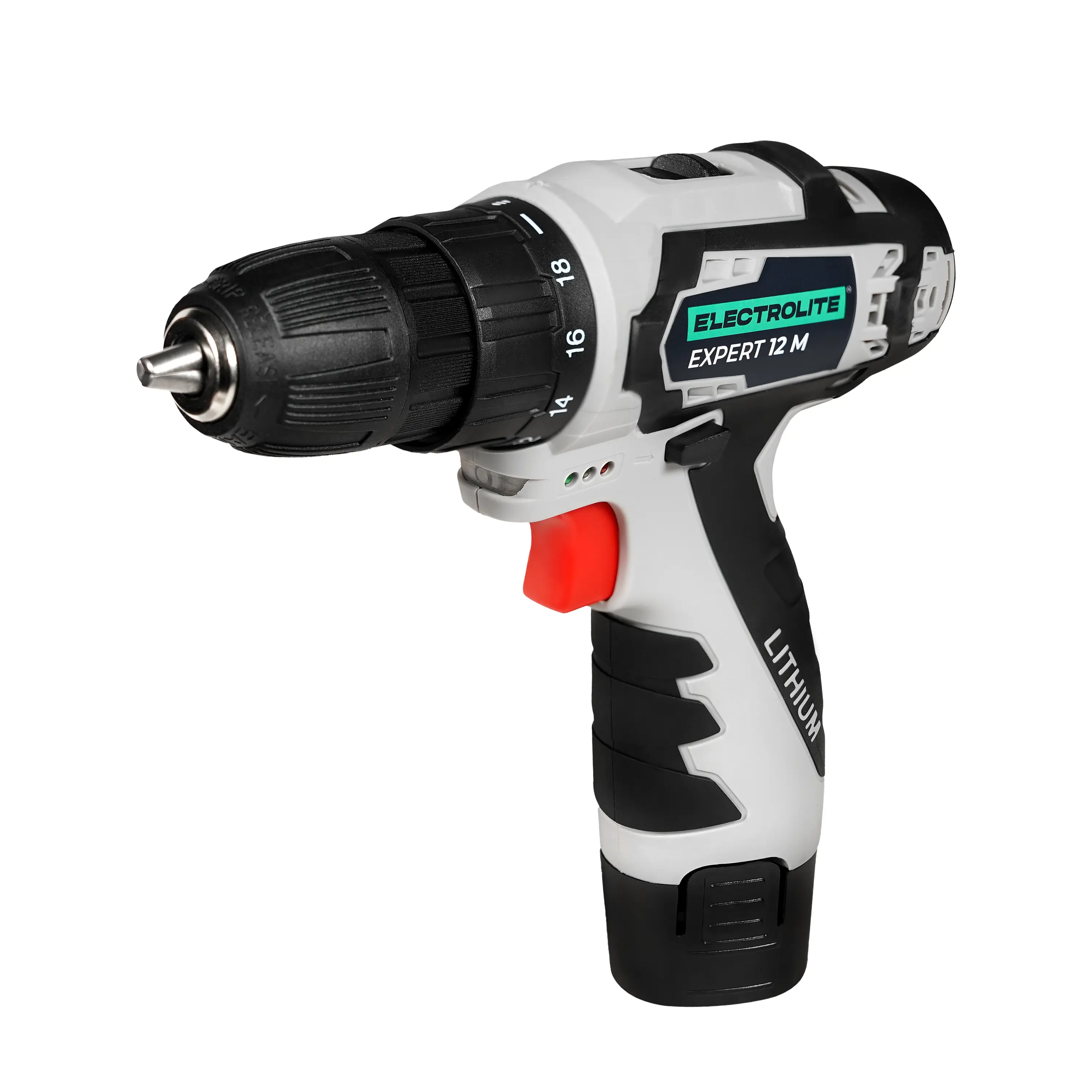 Изображение товара Аккумуляторная дрель-шуруповерт Electrolite Expert 12 М 12 В Li-ion