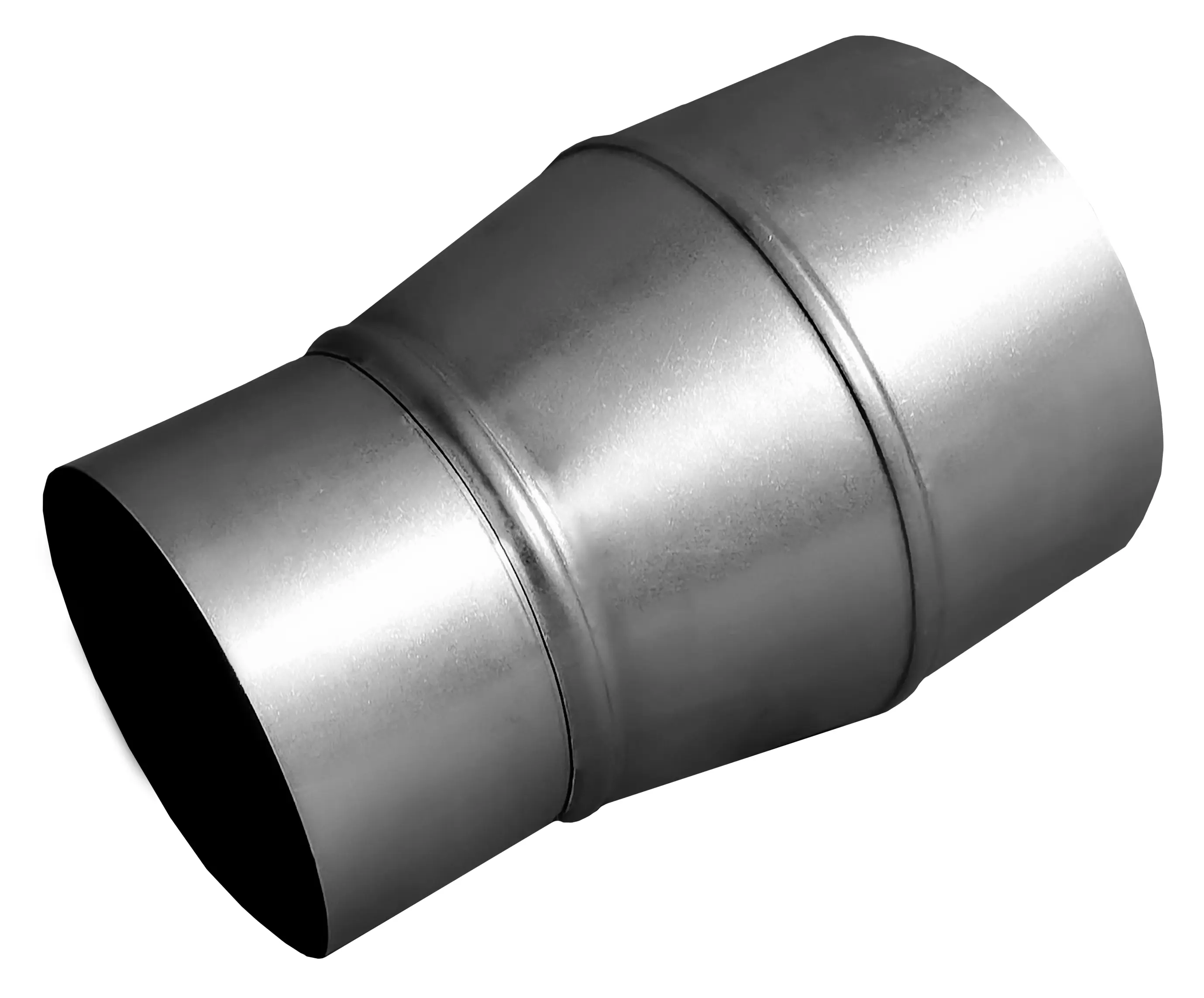 Изображение товара Редуктор для круглых воздуховодов Шамрай D80/160 мм оцинкованная сталь