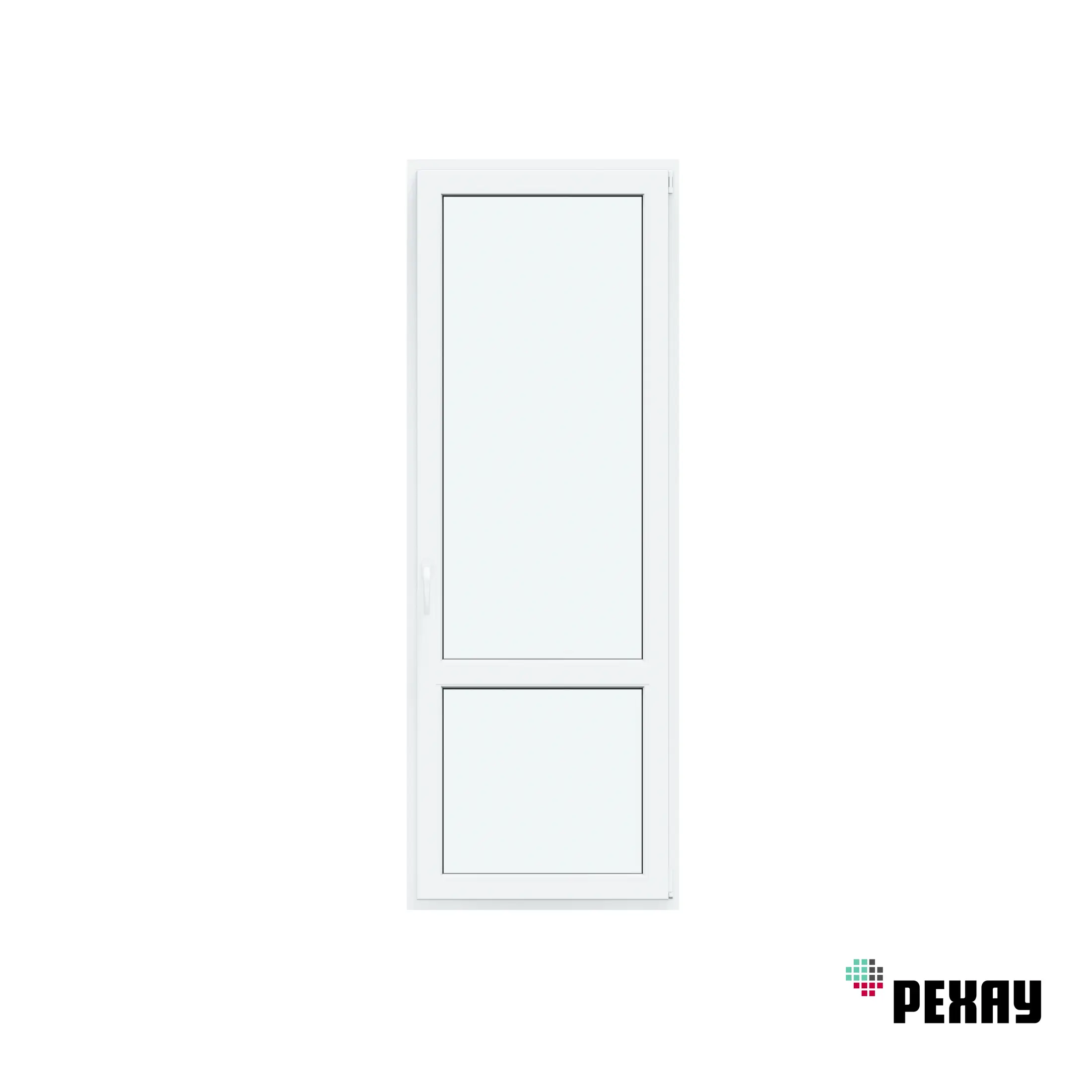 Изображение товара Пластиковая балконная дверь REHAU Blitz 1900x900 мм правое открывание