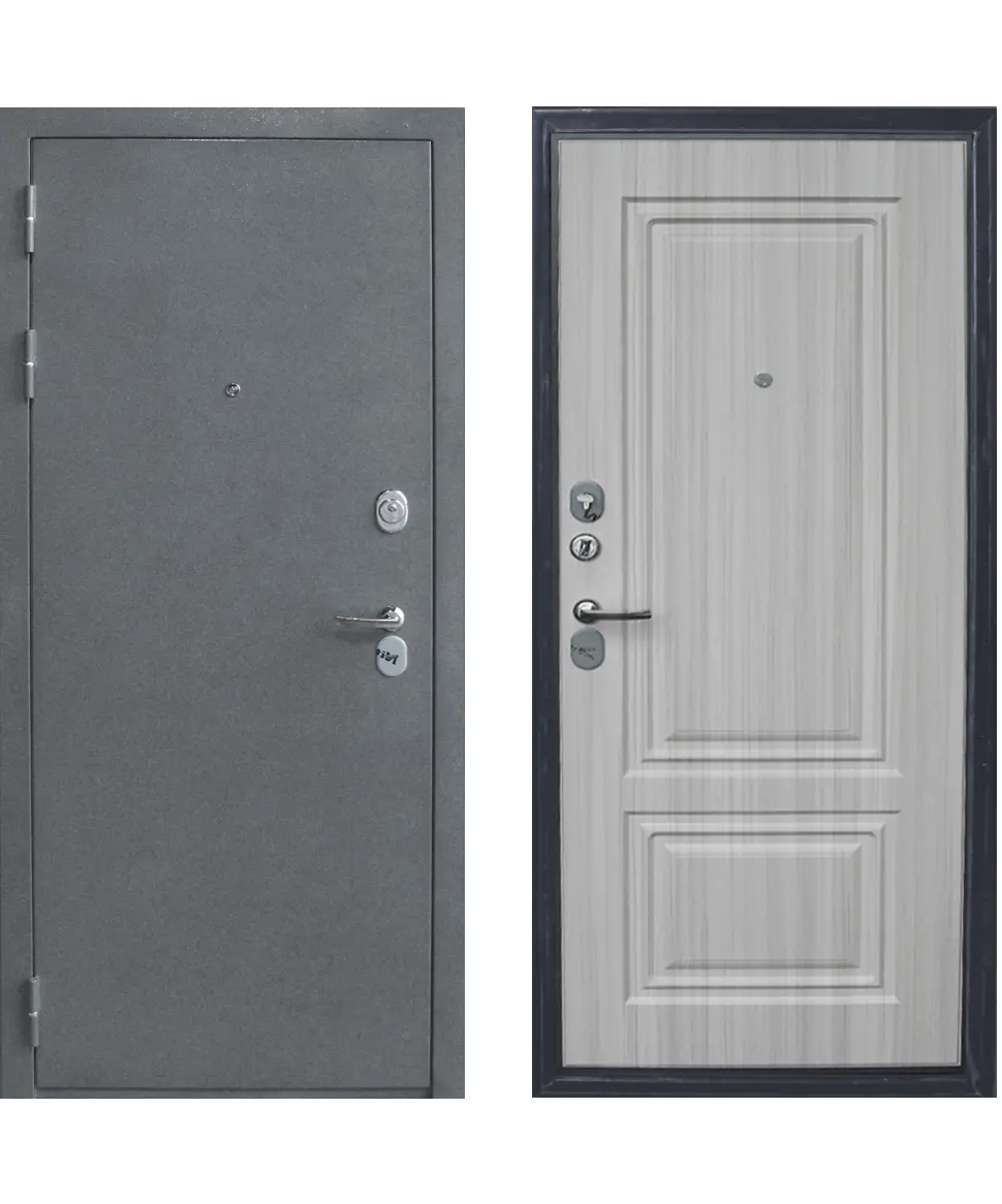 Изображение товара Входная дверь ЦСД Комфорт 205x86 см из стали с базальтовойMuch плитой и МДФ отделкой