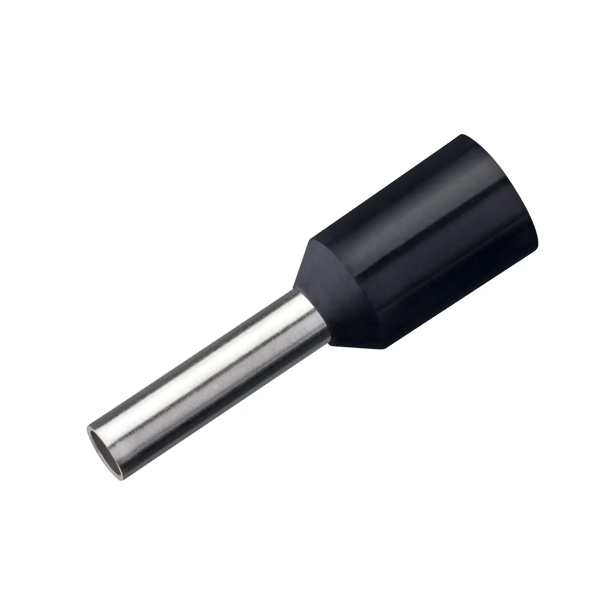 Изображение товара Наконечник штыревой втулочный изолированный Duwi Е1508 НШВИ 1.5-8 мм цвет черный 25 шт.