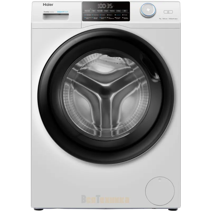 Изображение товара Стиральная машина Haier Hw90-bp14959 59.5x85x49.7 см 9 кг цвет белый
