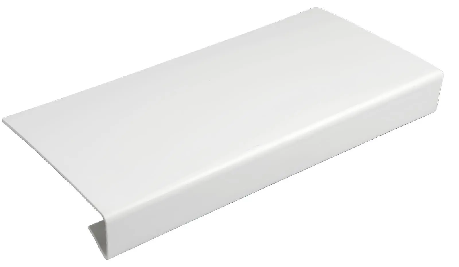 Изображение товара Усиленная ремонтная накладка на подоконник Комбиг Жёсткий 2000x400x2.50мм белый ламинированный