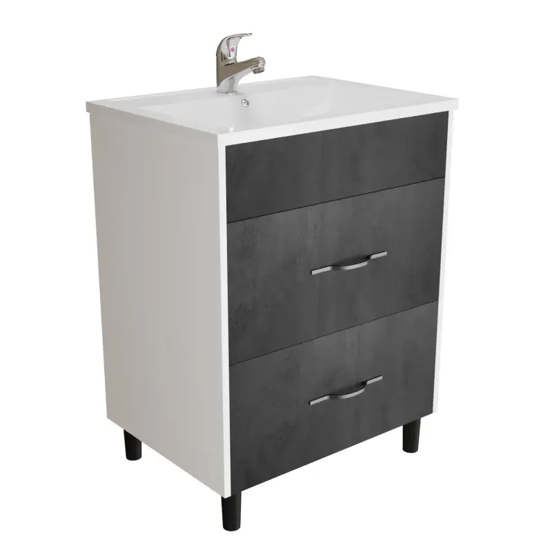 Изображение товара Тумба для ванной Mixline Сура-60 под раковину Марго-60