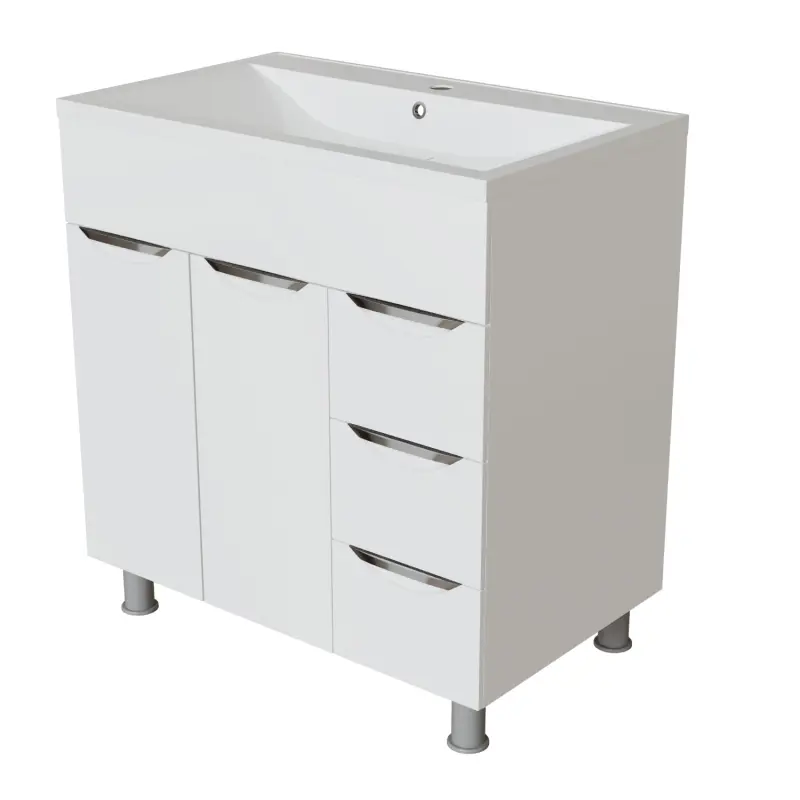 Изображение товара Тумба для ванной Mixline Этьен-80 под раковину Нелли-80