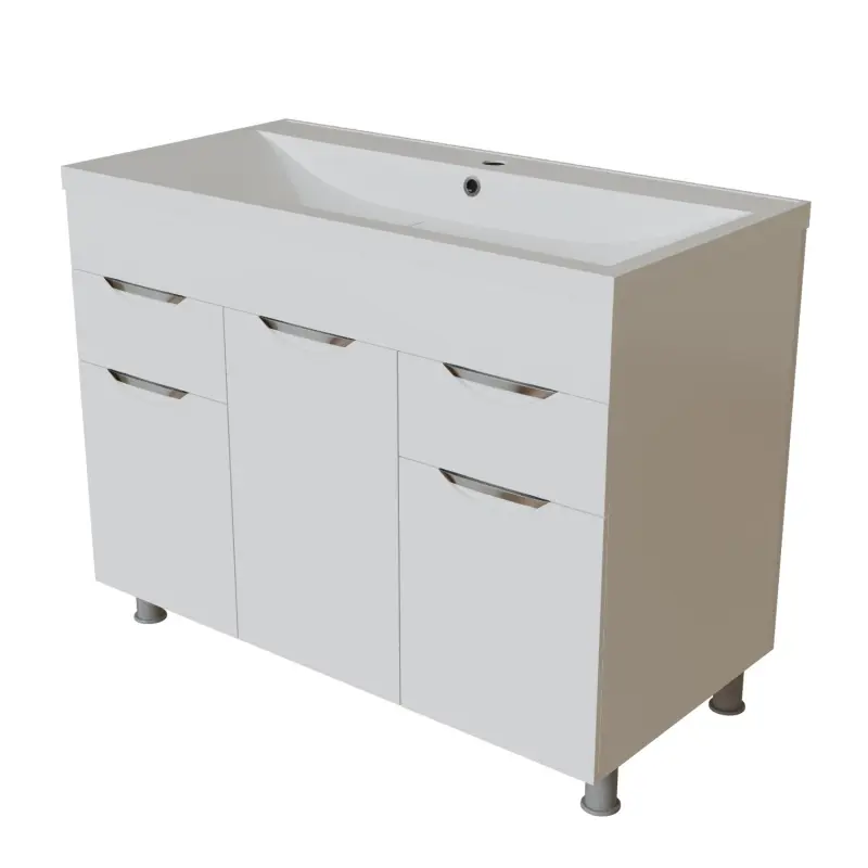 Изображение товара Тумба для ванной Mixline Этьен-100 под раковину Нелли -100